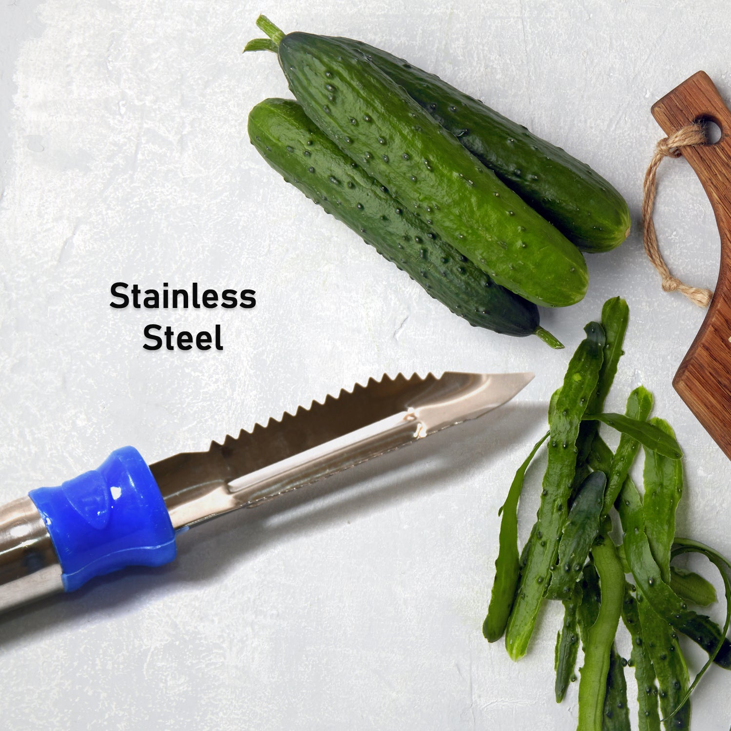 Stainless Steel 2-in-1 Vegetable Peeler - Multifunctional Grater with Hanging Ring (1 pc) - Shivani Jaswal Stainless Steel 2-in-1 Vegetable Peeler - Multifunctional Grater with Hanging Ring (1 pc)