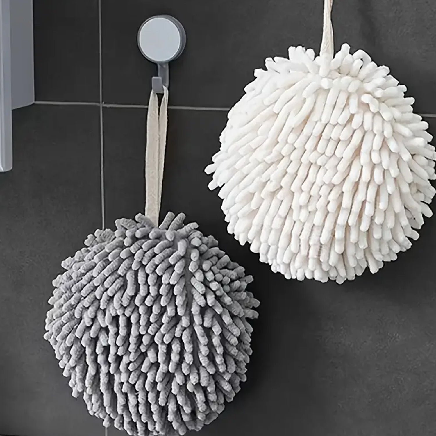 Super Soft Hanging Hand Towel (Microfiber): Ultra Absorbent, Kitchen & Bath - Shivani Jaswal Super Soft Hanging Hand Towel (Microfiber): Ultra Absorbent, Kitchen & Bath