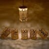 Antique Golden Jhoomer Chandelier â€“ Diwali & Christmas Decor (1 Pc)