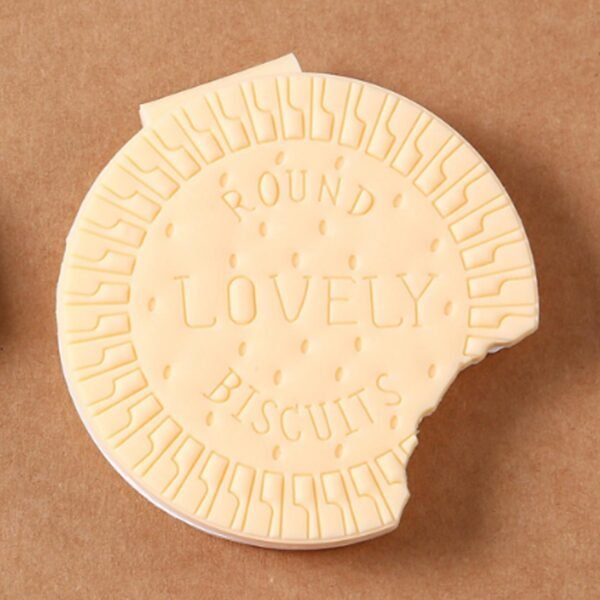 Round Biscuit-Scented Notebook Ã¢â‚¬â€œ Fun Writing Copybook (1 Pc)