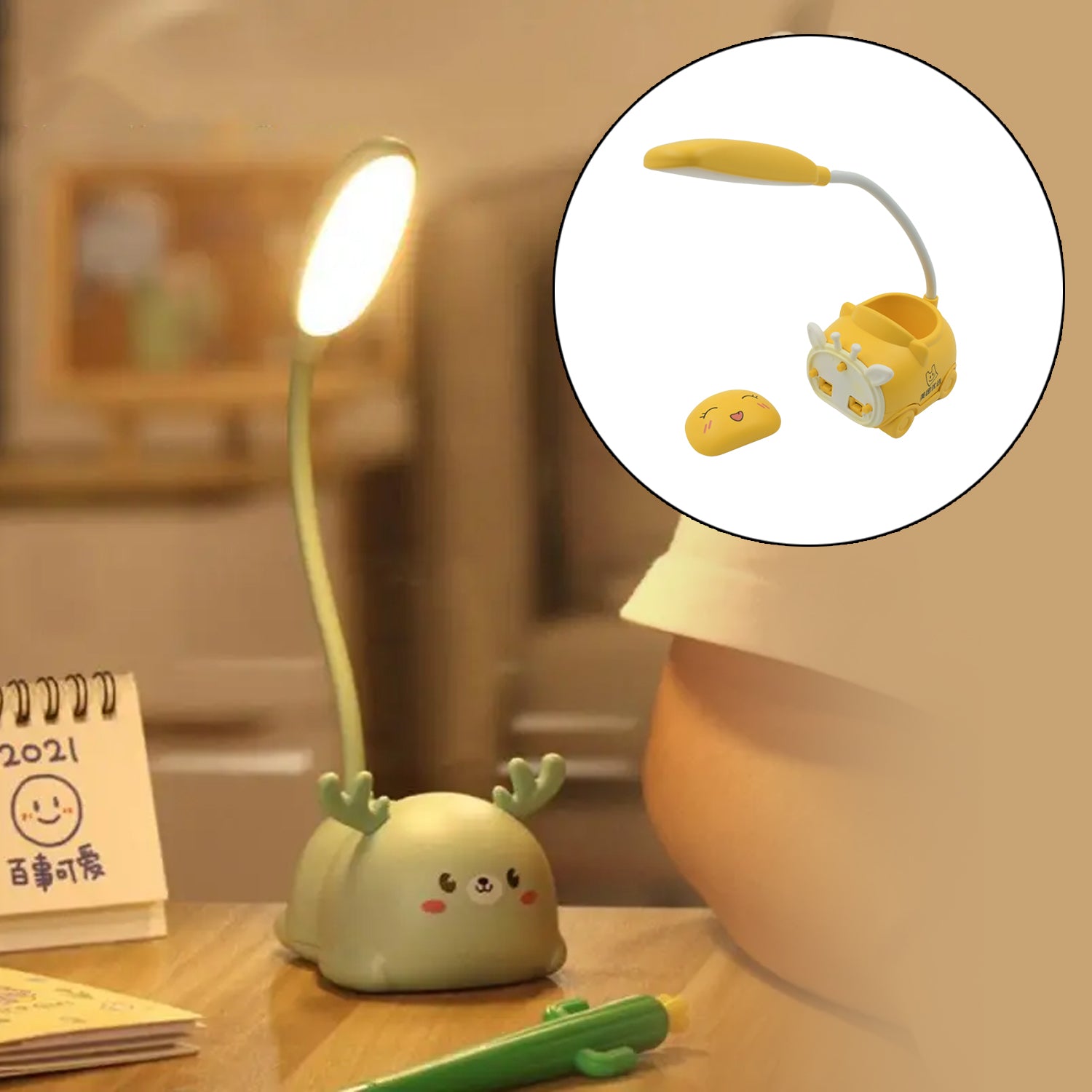 360° Adjustable Foldable LED Desk & Reading Lamp – USB Rechargeable (1 Pc) - Shivani Jaswal 360° Adjustable Foldable LED Desk & Reading Lamp – USB Rechargeable (1 Pc)