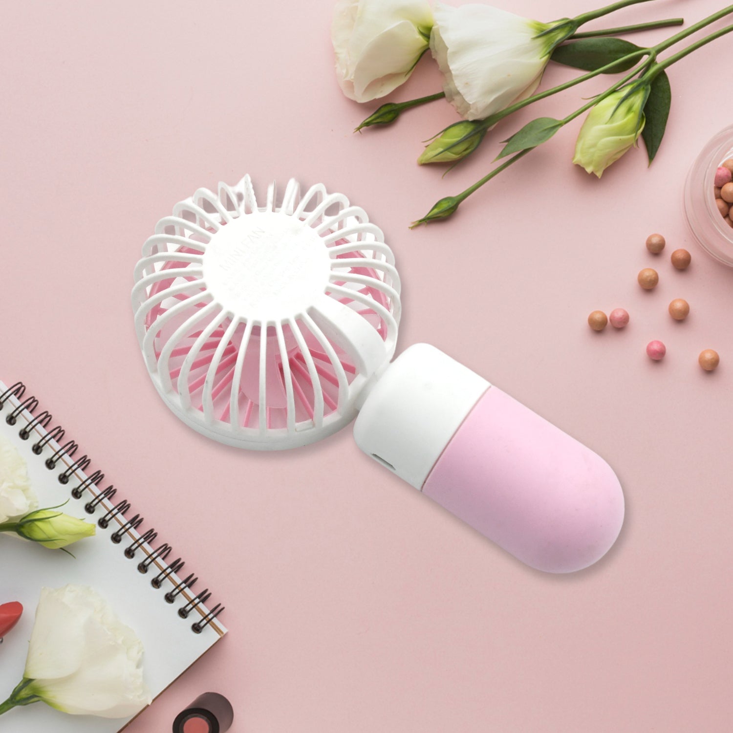 Portable Small Electric Fan Handheld, Rechargeable Mini Student Handheld Dormitory Class Personal Fan - Shivani Jaswal Portable Small Electric Fan Handheld, Rechargeable Mini Student Handheld Dormitory Class Personal Fan