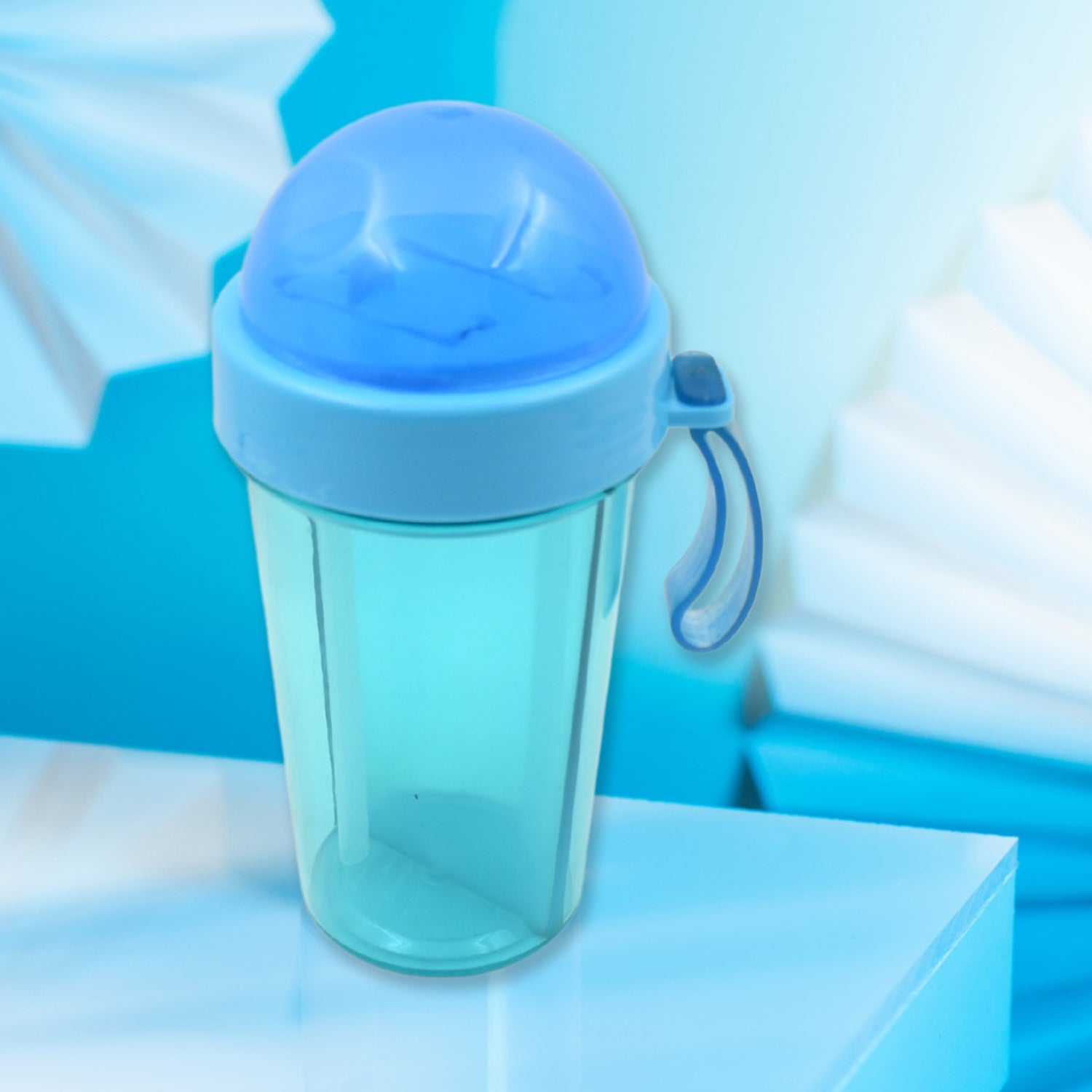 2 Drinks in 1 Cup Water Bottle, Stable Sturdy Dual Use Bottle 2 Straws for Shopping Travel for Outdoor Activities (1 Pc) - Shivani Jaswal 2 Drinks in 1 Cup Water Bottle, Stable Sturdy Dual Use Bottle 2 Straws for Shopping Travel for Outdoor Activities (1 Pc)
