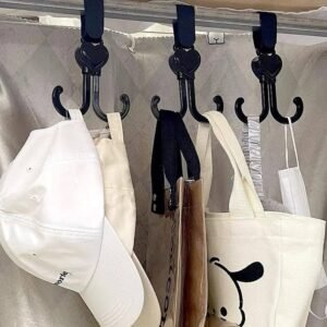 360Â° Rotating Multi-Purpose Baby Carriage Hook â€“ For Strollers, Cars & More (1 Pc)