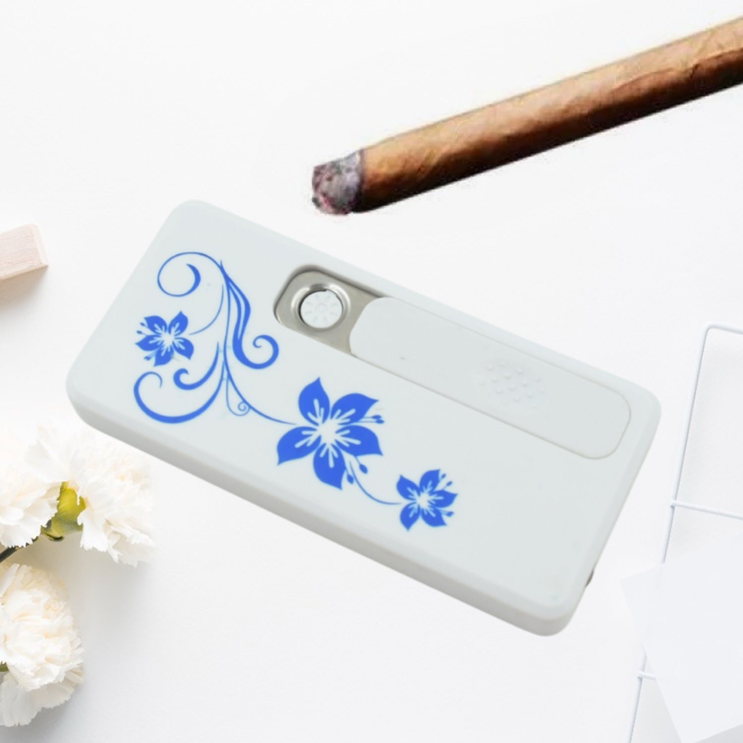 Stylish Electric USB Lighter for Men & Women, Regular Cigarettes Portable USB Rechargeable Flameless, Coil Slim Cigarette Lighter with Charging Cable, Windproof E lighter, Lighter for Smoking (1 Pc ) - Shivani Jaswal Stylish Electric USB Lighter for Men & Women, Regular Cigarettes Portable USB Rechargeable Flameless, Coil Slim Cigarette Lighter with Charging Cable, Windproof E lighter, Lighter for Smoking (1 Pc )