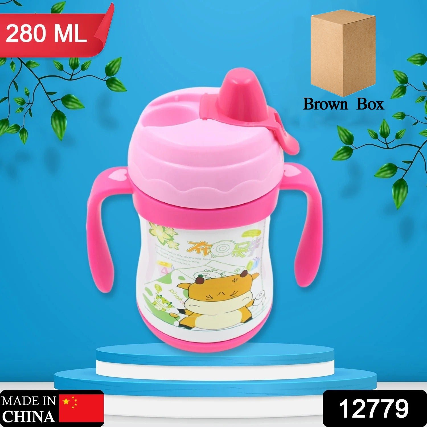 Vacuum Stainless Steel Water Bottle With Carry Handle & Straw Fridge Water Bottle Double Wall, Leak Proof, Rust Proof, Cold & Hot | Leak Proof | Office Bottle | Gym | Home | Kitchen | Hiking | Trekking | Travel Bottle (280 ML) - Shivani Jaswal Vacuum Stainless Steel Water Bottle With Carry Handle & Straw Fridge Water Bottle Double Wall, Leak Proof, Rust Proof, Cold & Hot | Leak Proof | Office Bottle | Gym | Home | Kitchen | Hiking | Trekking | Travel Bottle (280 ML)