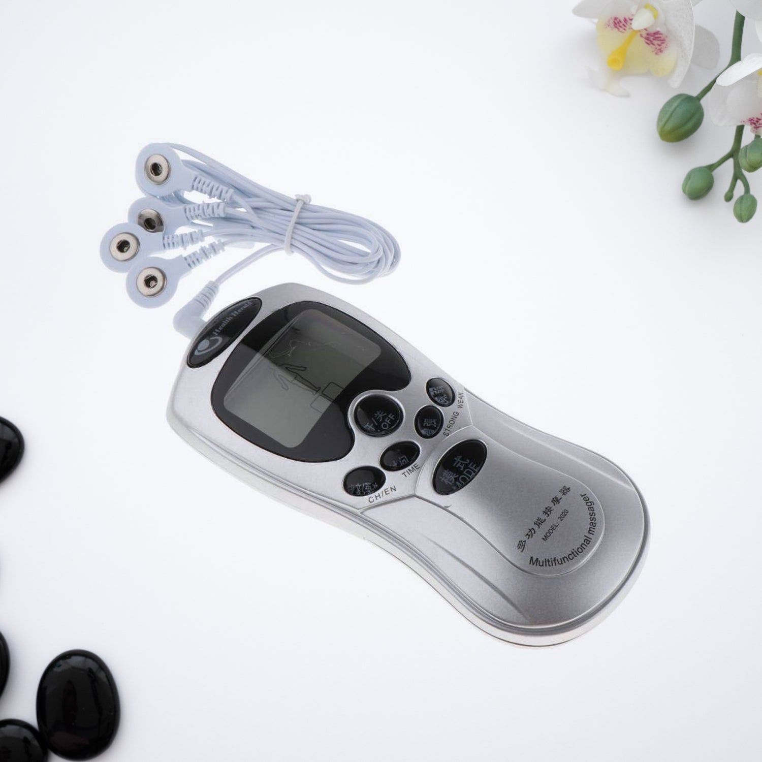 Multifunction Pain Relief Massager (Electric, Pulse Therapy) - Neck, Back, Body Without Adaptor - Shivani Jaswal Multifunction Pain Relief Massager (Electric, Pulse Therapy) - Neck, Back, Body Without Adaptor