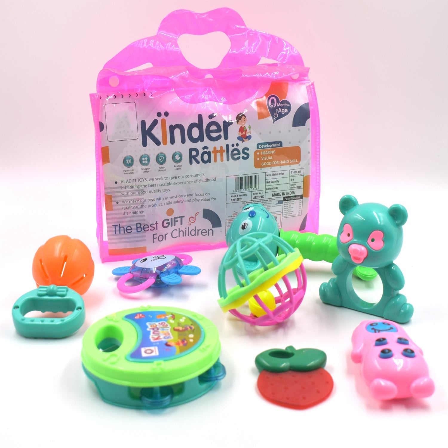 AT37 Rattles Baby Toy and game for kids for playing and enjoying purposes. - Shivani Jaswal AT37 Rattles Baby Toy and game for kids for playing and enjoying purposes.