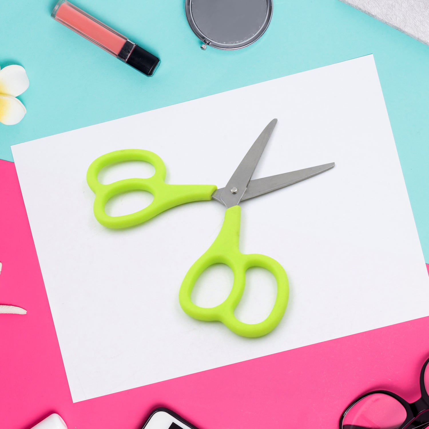 Stainless Steel Double Grip Scissors (1 Pc): Comfort Grip Handle, Multipurpose - Shivani Jaswal Stainless Steel Double Grip Scissors (1 Pc): Comfort Grip Handle, Multipurpose
