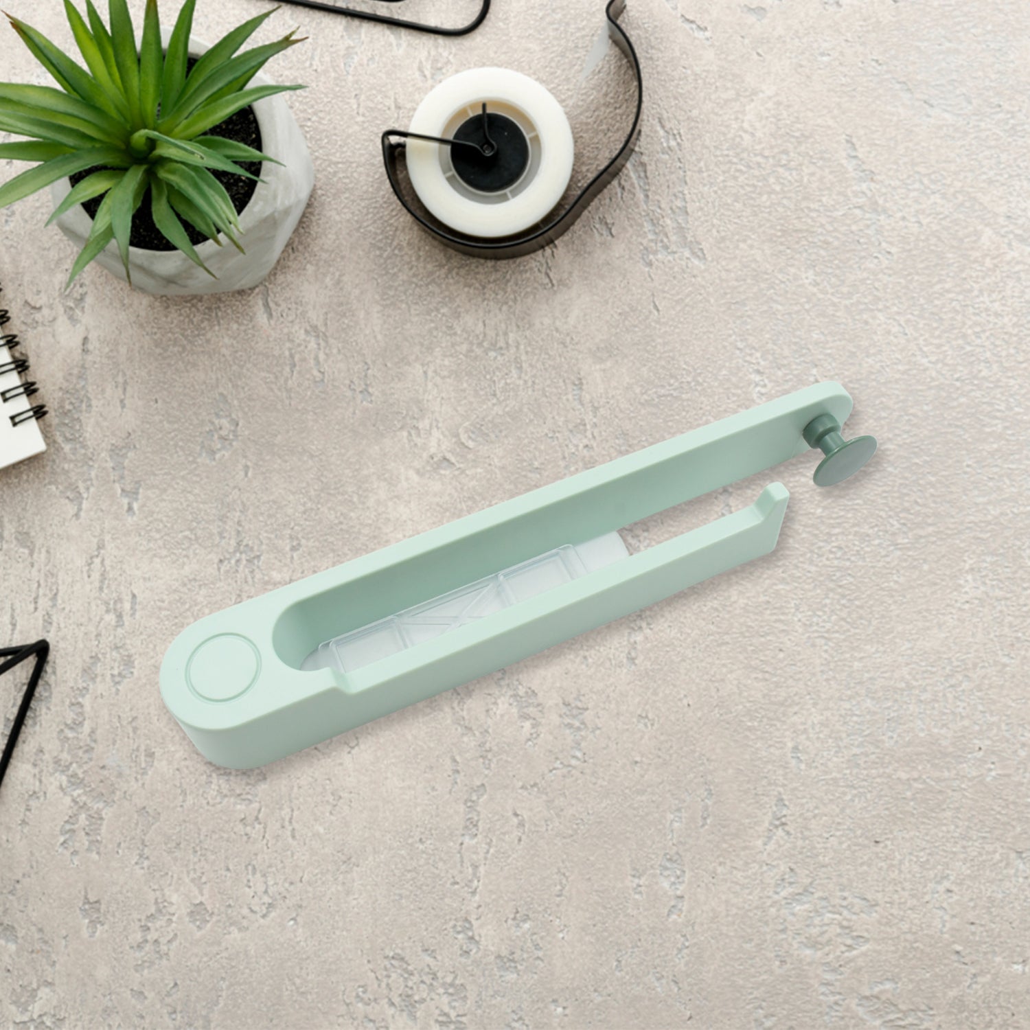 Modern Wall Rack: Round Hook Towel Holder (Durable Plastic, 1 Pc) - Shivani Jaswal Modern Wall Rack: Round Hook Towel Holder (Durable Plastic, 1 Pc)
