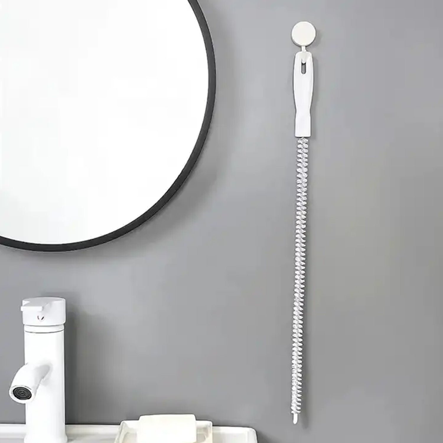 One Tool for All Drains! Kitchen, Sink, Shower Clog Remover (47cm) - Shivani Jaswal One Tool for All Drains! Kitchen, Sink, Shower Clog Remover (47cm)