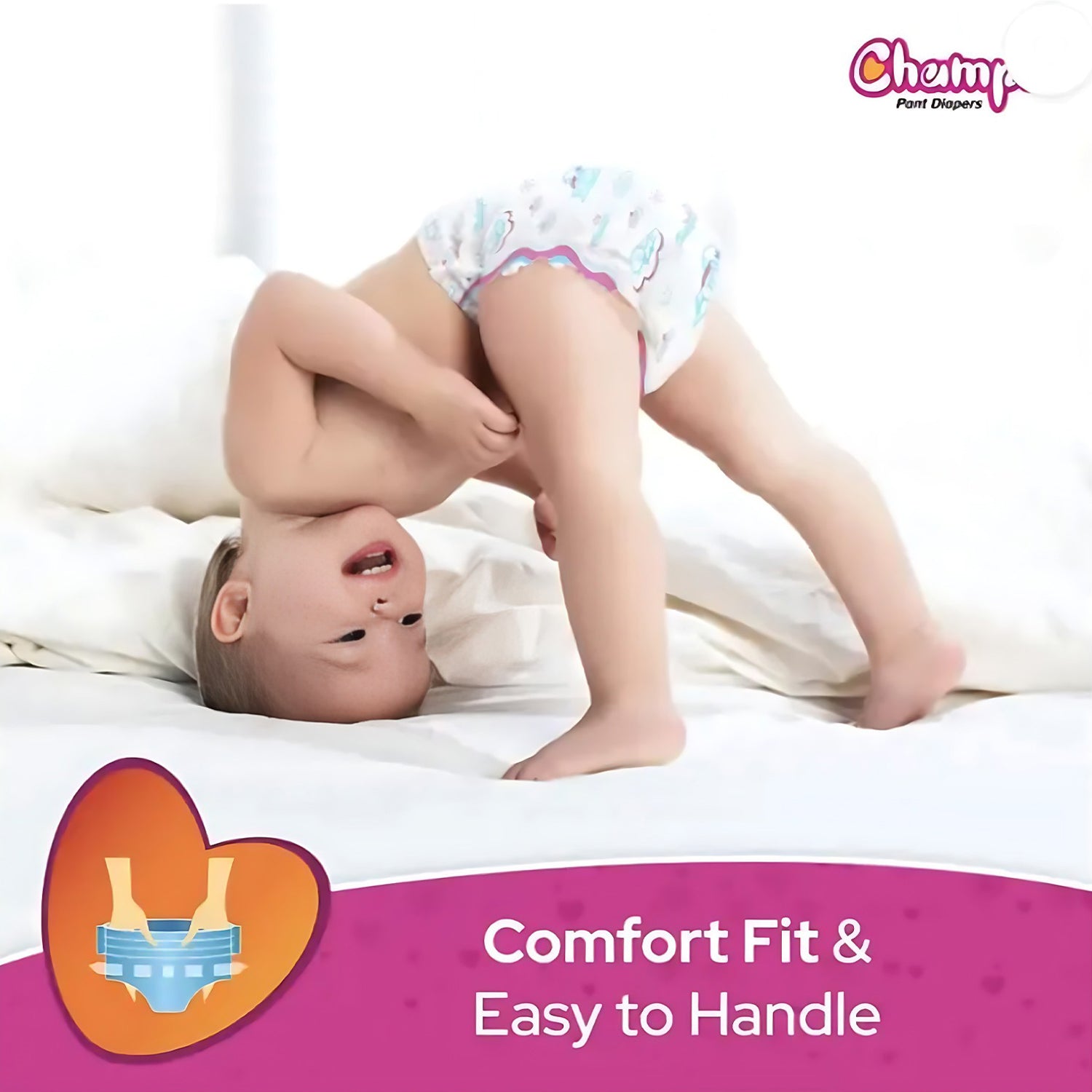 Travel Must-Have: Champs Medium Diaper Pants (10 Pcs) - Leakproof - Shivani Jaswal Travel Must-Have: Champs Medium Diaper Pants (10 Pcs) - Leakproof