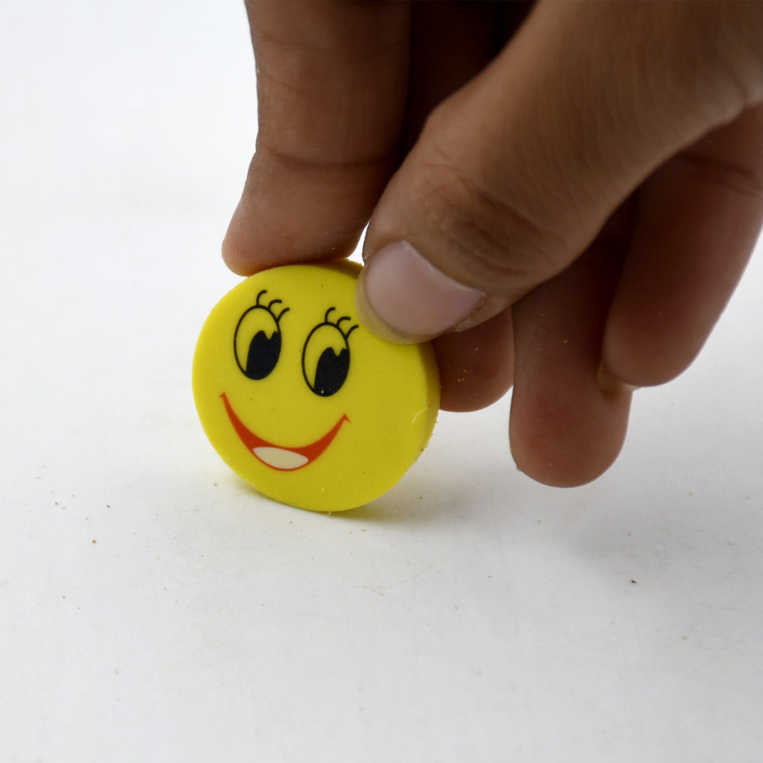 Cute Smile Emoji Eraser Set – Perfect for Kids (4pc Set) - Shivani Jaswal Cute Smile Emoji Eraser Set – Perfect for Kids (4pc Set)