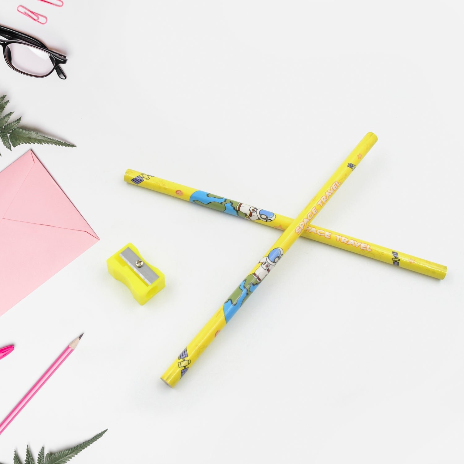 Wooden Pencil Set (5 Pc): School Supplies, Stationery Set for Kids - Shivani Jaswal Wooden Pencil Set (5 Pc): School Supplies, Stationery Set for Kids