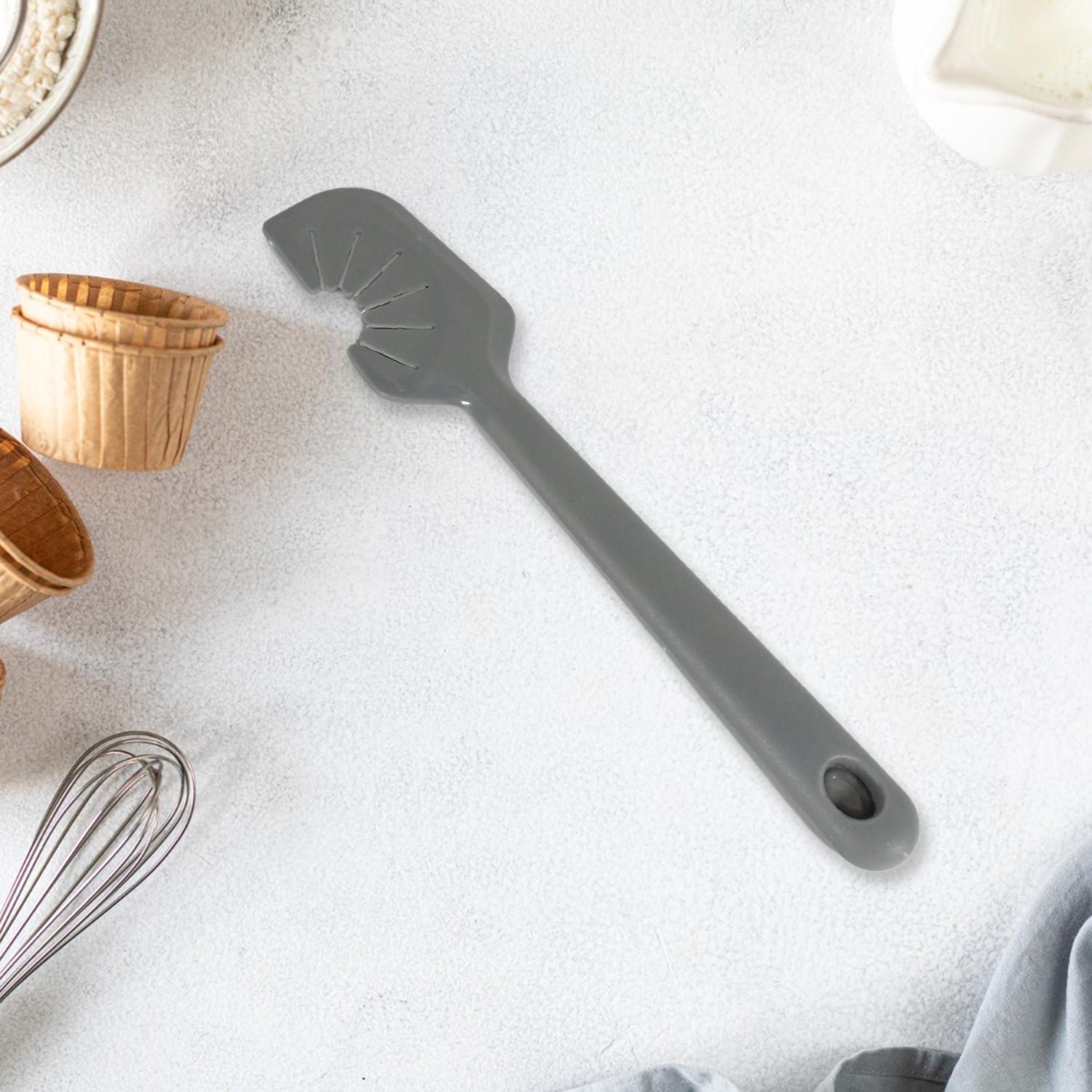 Silicon Whisk Cleaner Kitchen Tool / Whisk Scraper Tool (1Pc) - Shivani Jaswal Silicon Whisk Cleaner Kitchen Tool / Whisk Scraper Tool (1Pc)