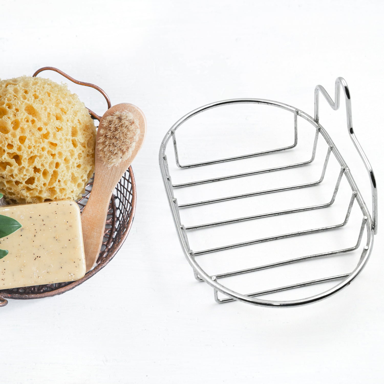 Kitchen, Bathroom Stainless Steel, Soap Dish Holder Wall Hanging Soap Storage Rack - Shivani Jaswal Kitchen, Bathroom Stainless Steel, Soap Dish Holder Wall Hanging Soap Storage RackÂÂ