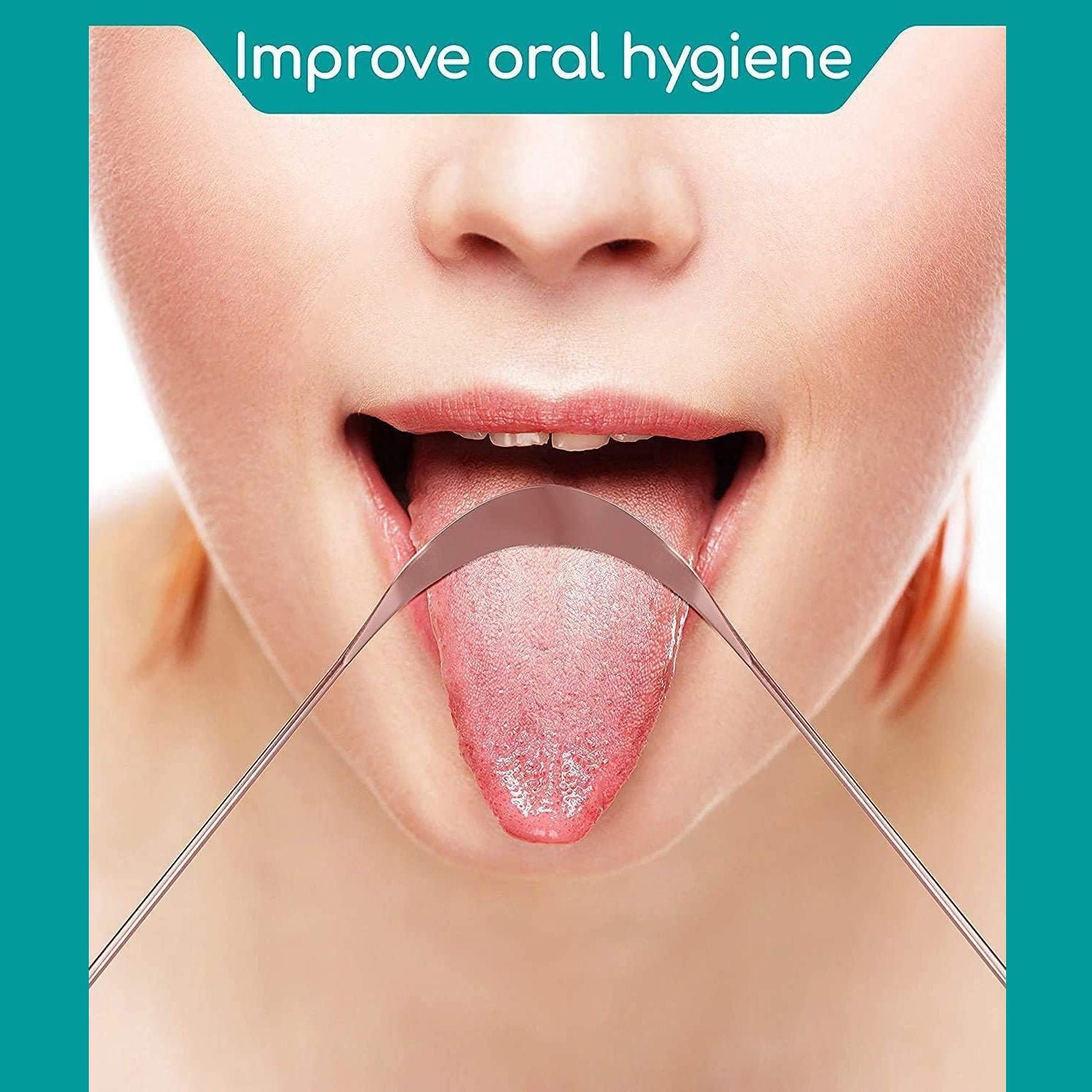 Tongue Cleaner For Kids & Adults | Tongue Scraper For Bad Breath, Maintain Oral Hygiene for Daily Use | for Fresh Breath & Bacteria Removal | Improved Taste (Steel, Copper, Tongue Cleaner / 1 Pc) - Shivani Jaswal Tongue Cleaner For Kids & Adults | Tongue Scraper For Bad Breath, Maintain Oral Hygiene for Daily Use | for Fresh Breath & Bacteria Removal | Improved Taste (Steel, Copper, Tongue Cleaner / 1 Pc)
