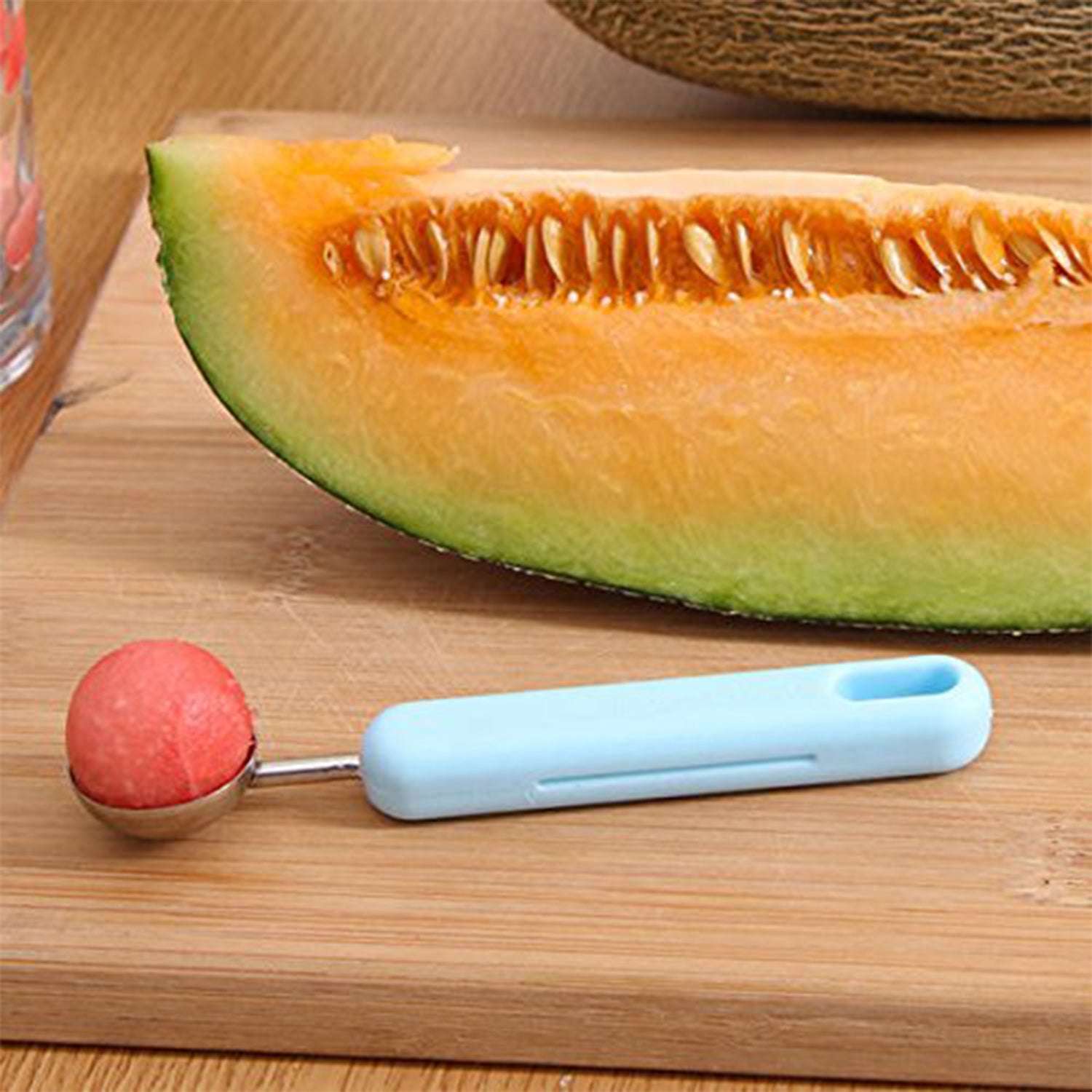 2-in-1 Fruit Peeler & Baller for Avocado & Watermelon (1 Pc, Kitchen) - Shivani Jaswal 2-in-1 Fruit Peeler & Baller for Avocado & Watermelon (1 Pc, Kitchen)