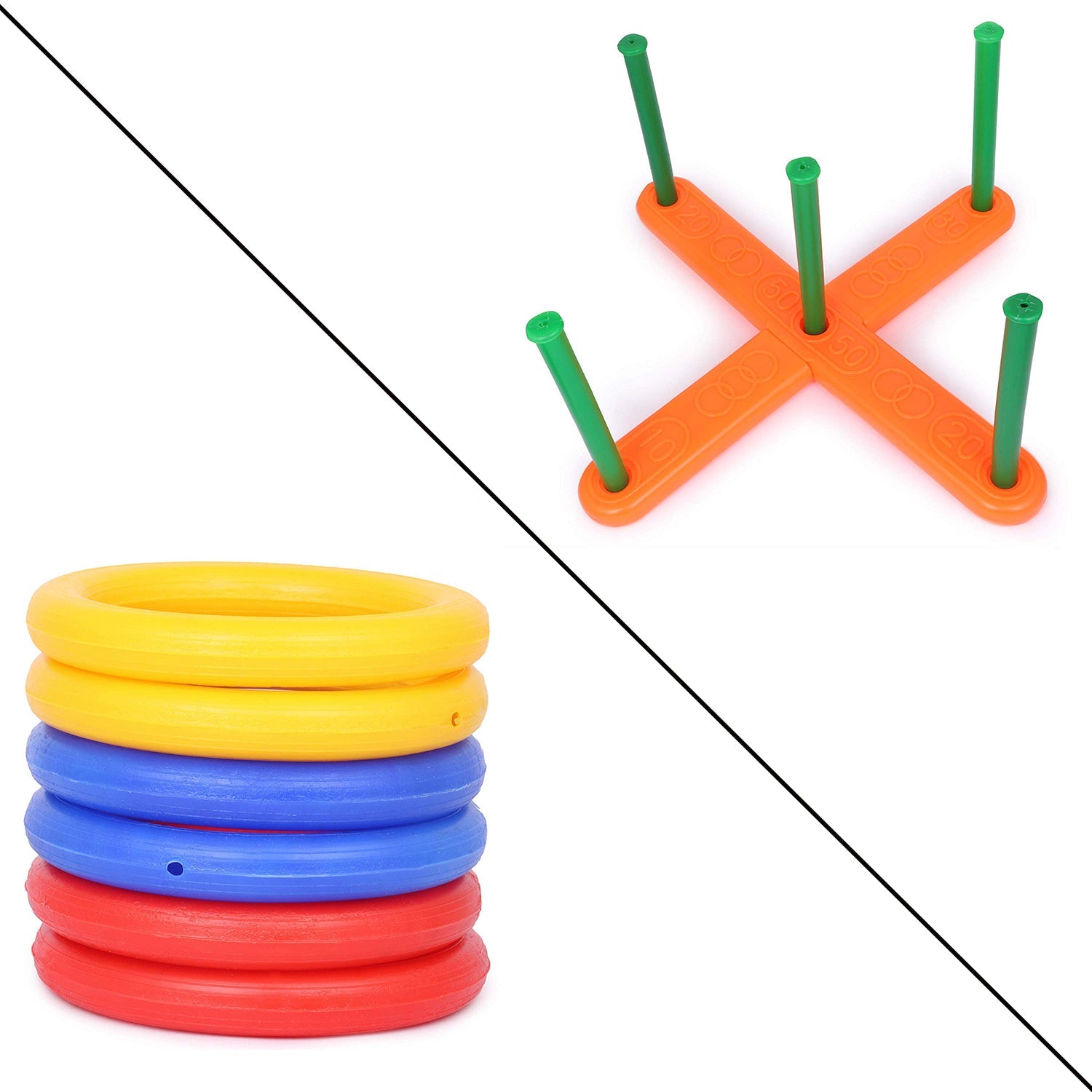 13 Pc Ring Toss Game widely used by children’s and kids for playing and enjoying purposes and all in all kinds of household and official places etc. - Shivani Jaswal 13 Pc Ring Toss Game widely used by children’s and kids for playing and enjoying purposes and all in all kinds of household and official places etc.