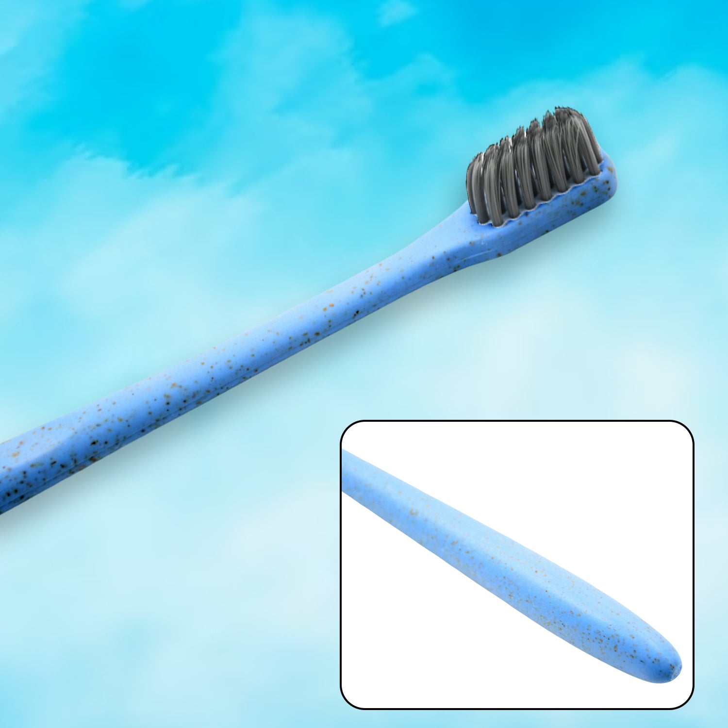 Wheat Straw Soft-Bristle Toothbrush for Deep Cleaning & Dental Care (1 Pc) - Shivani Jaswal Wheat Straw Soft-Bristle Toothbrush for Deep Cleaning & Dental Care (1 Pc)