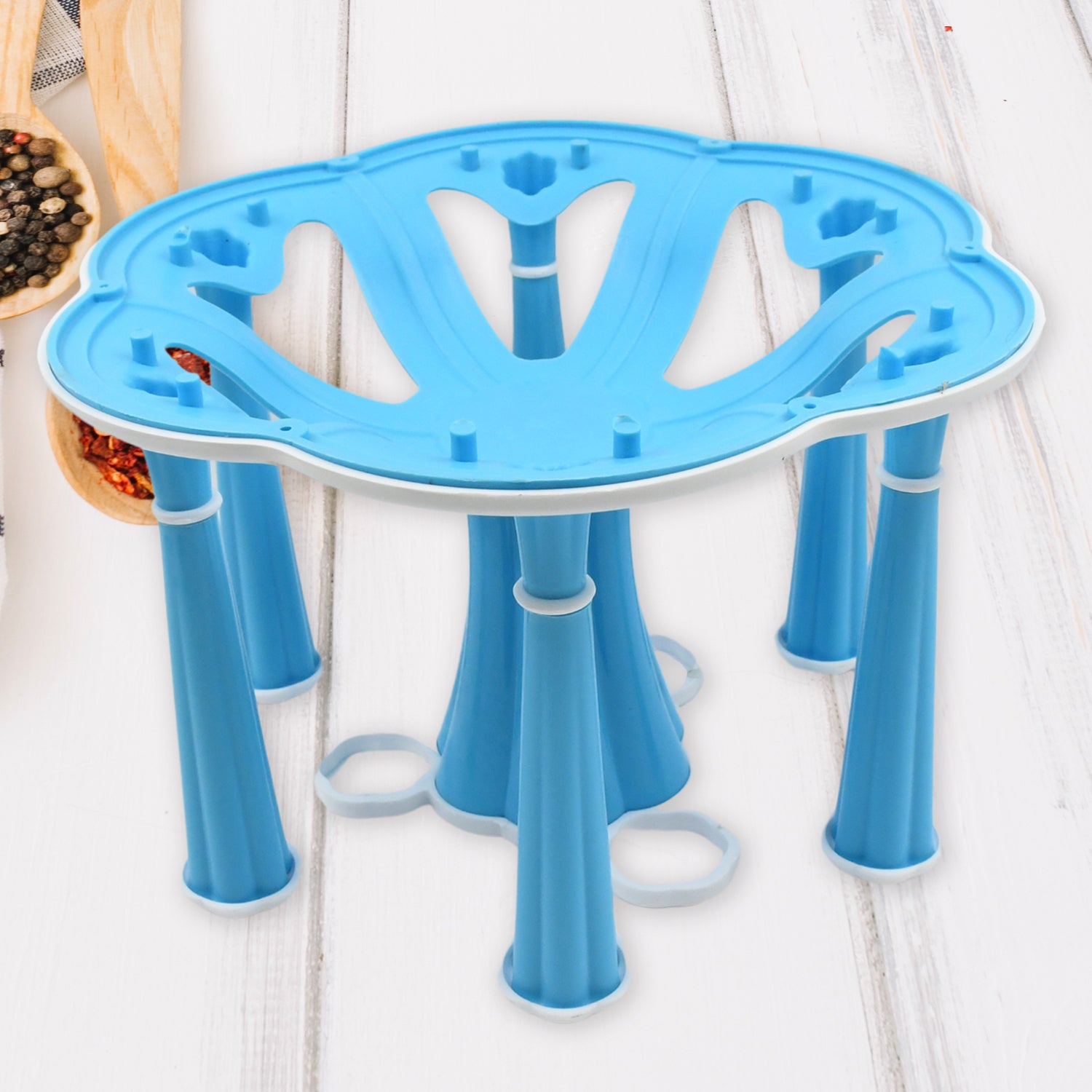 Miracle Plastic Glass Stand for Kitchen & Dining (6-Glass, Spices, Moq - 2 Pc) - Shivani Jaswal Miracle Plastic Glass Stand for Kitchen & Dining (6-Glass, Spices, Moq - 2 Pc)