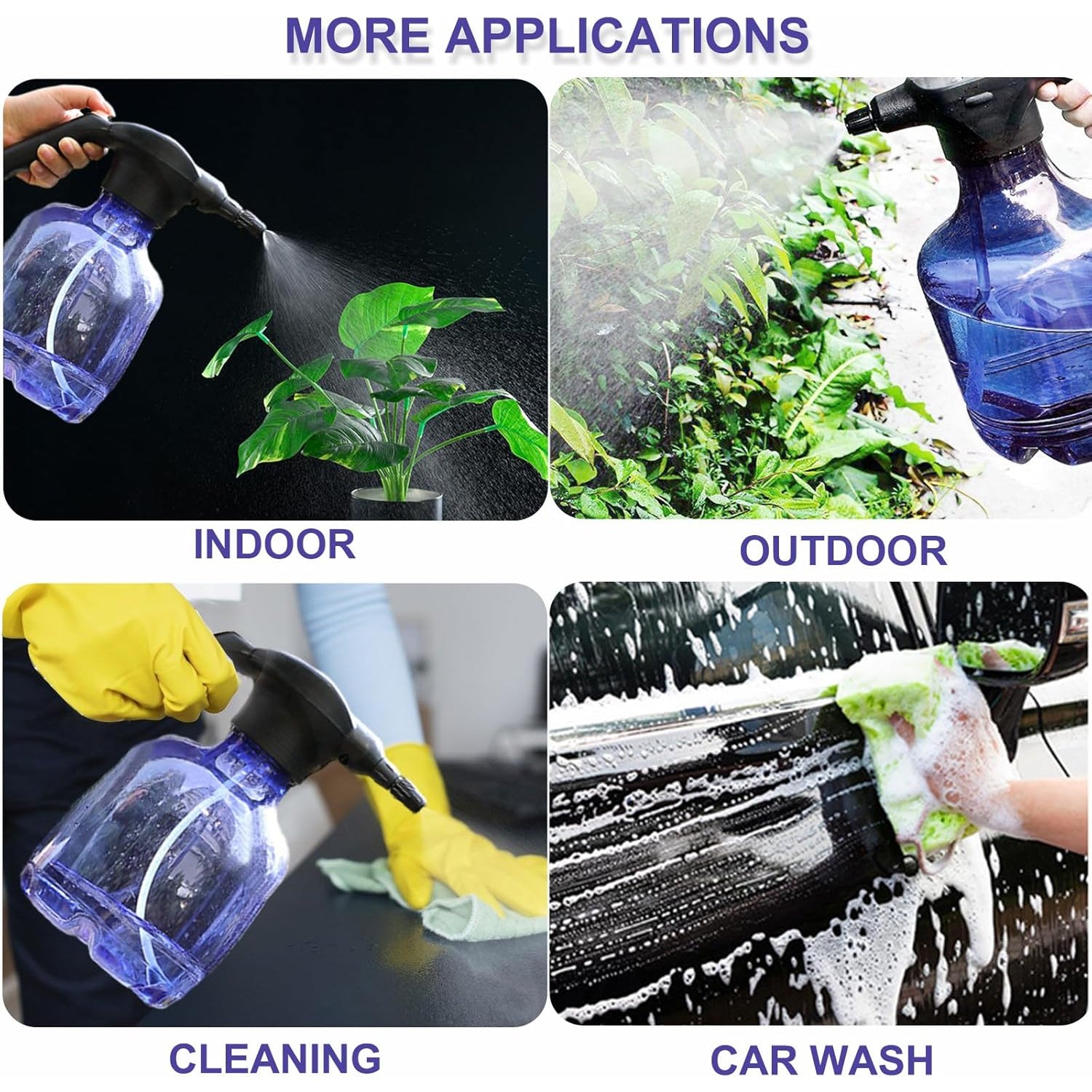 Electric 3L Garden Sprayer – Automatic, Rechargeable Watering Can for Fertilizing (1 Pc) - Shivani Jaswal Electric 3L Garden Sprayer – Automatic, Rechargeable Watering Can for Fertilizing (1 Pc)