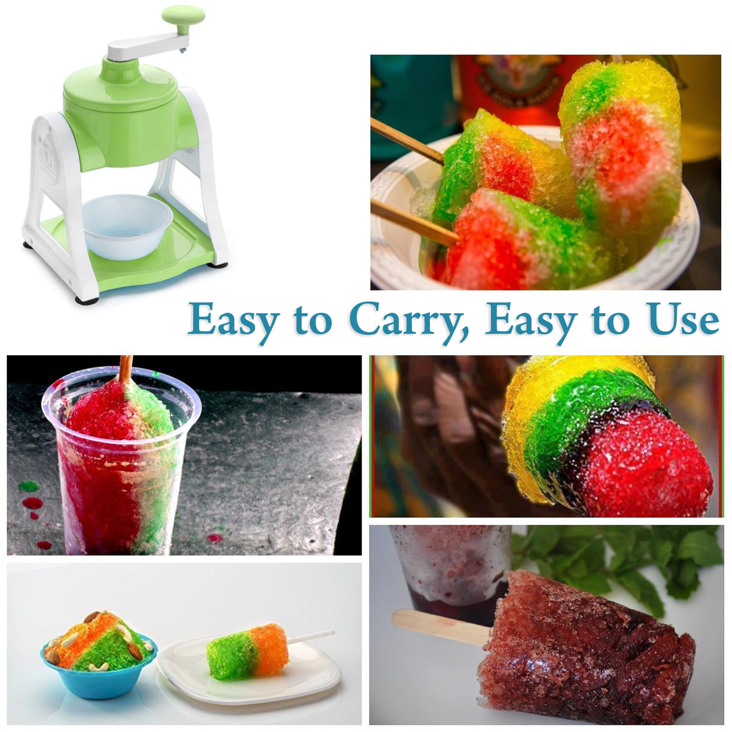 Ice Gola Maker Ice Snow Maker Machine | Ice Crusher | Indoor Outdoor Manual With Steel Blade & Antislip Grip - Shivani Jaswal Ice Gola Maker Ice Snow Maker Machine | Ice Crusher | Indoor Outdoor Manual With Steel Blade & Antislip Grip