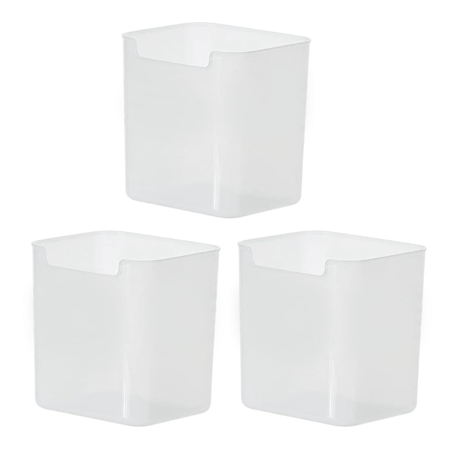 3Pcs Clear Plastic Organizer Storage Versatile Kitchen Drawer Organizer Tray for Desk, Makeup, Bathroom, Kitchen Pantry Cabinet - Shivani Jaswal 3Pcs Clear Plastic Organizer Storage Versatile Kitchen Drawer Organizer Tray for Desk, Makeup, Bathroom, Kitchen Pantry Cabinet