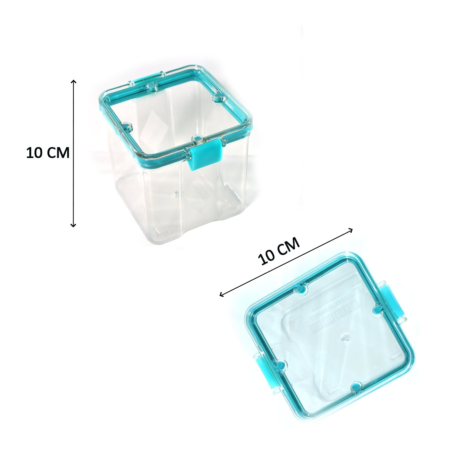 4Pc Square Container 700Ml Used For Storing Types Of Food Stuffs And Items. - Shivani Jaswal 4Pc Square Container 700Ml Used For Storing Types Of Food Stuffs And Items.