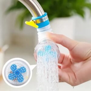 360Â° Rotating Water-Saving Faucet Nozzle with Filter (1 Pc)