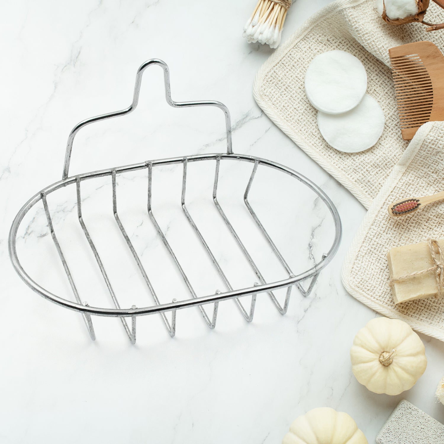 Kitchen, Bathroom Stainless Steel, Soap Dish Holder Wall Hanging Soap Storage Rack - Shivani Jaswal Kitchen, Bathroom Stainless Steel, Soap Dish Holder Wall Hanging Soap Storage RackÂÂ