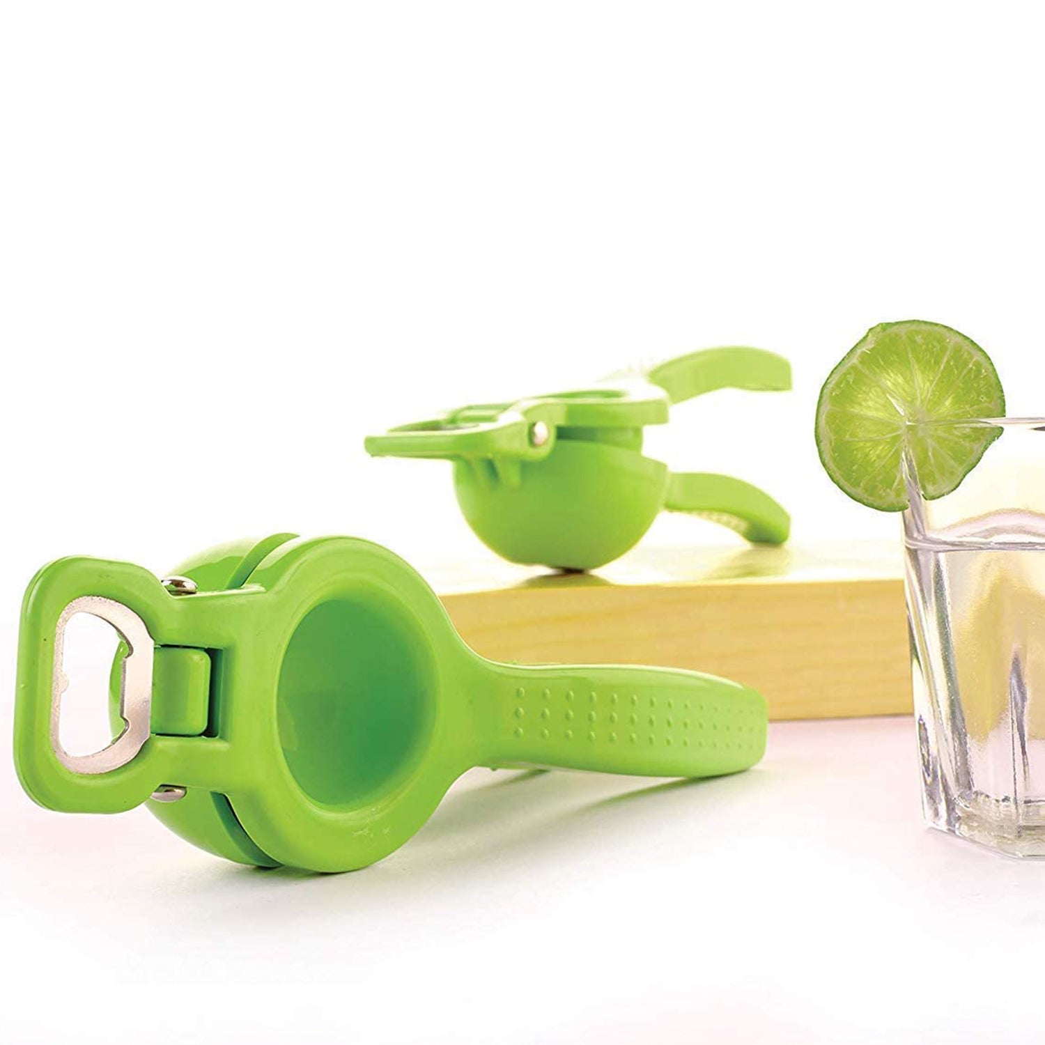 Kitchen 2 in 1 Unbreakable Lemon Squeezer and Bottle Opener (1 Pc) - Shivani Jaswal Kitchen 2 in 1 Unbreakable Lemon Squeezer and Bottle Opener (1 Pc)