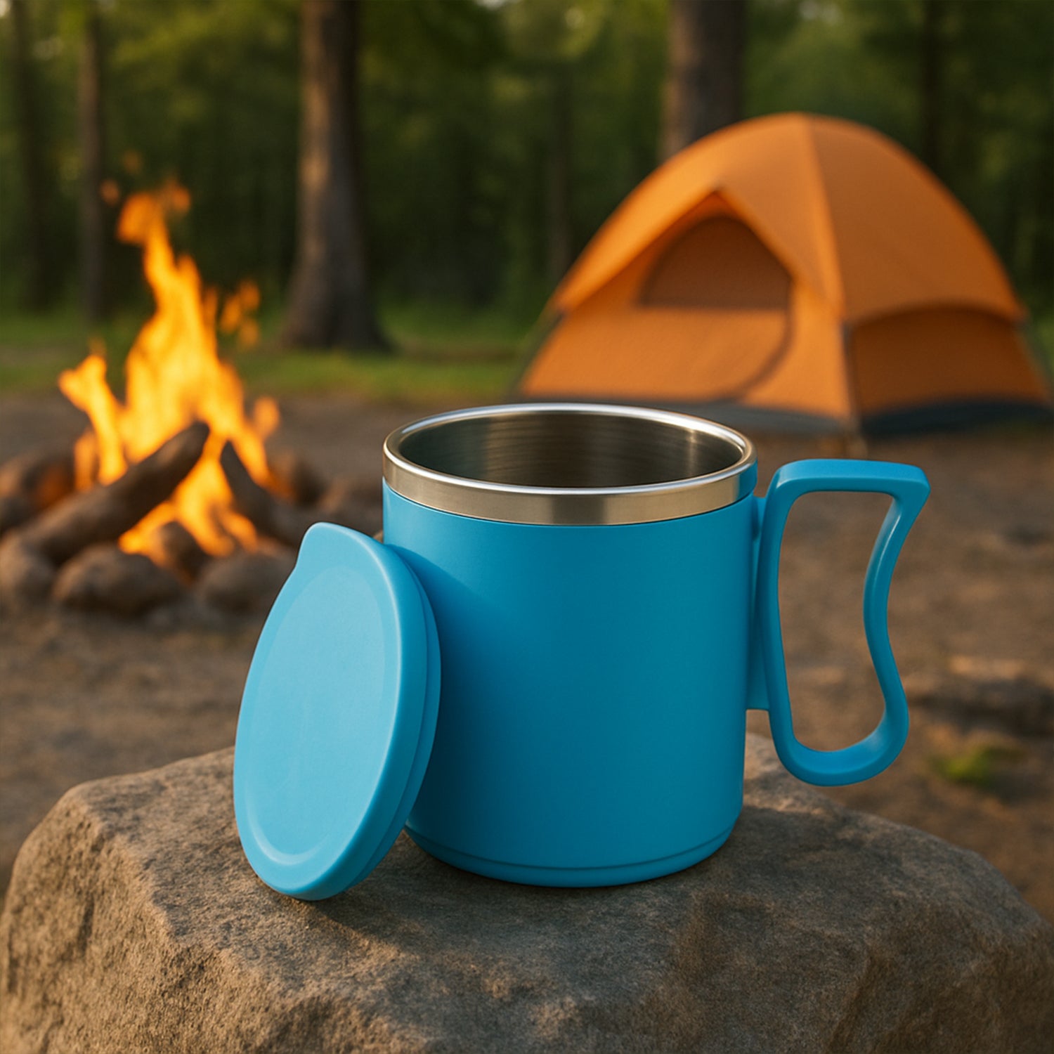 300ml Stainless Steel Mug: Insulated, Leakproof Lid, Hot/Cold Drinks (Mix Color) - Shivani Jaswal 300ml Stainless Steel Mug: Insulated, Leakproof Lid, Hot/Cold Drinks (Mix Color)