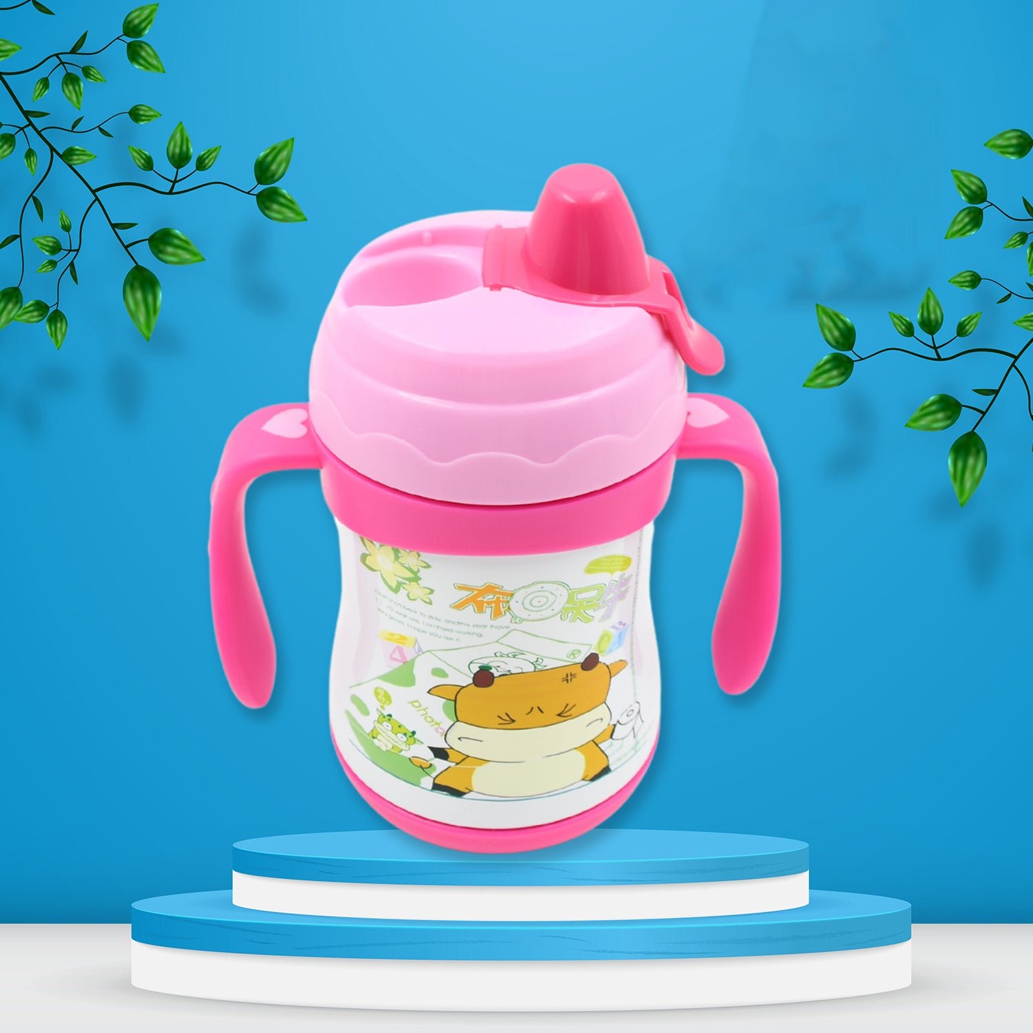 Vacuum Stainless Steel Water Bottle With Carry Handle & Straw Fridge Water Bottle Double Wall, Leak Proof, Rust Proof, Cold & Hot | Leak Proof | Office Bottle | Gym | Home | Kitchen | Hiking | Trekking | Travel Bottle (280 ML) - Shivani Jaswal Vacuum Stainless Steel Water Bottle With Carry Handle & Straw Fridge Water Bottle Double Wall, Leak Proof, Rust Proof, Cold & Hot | Leak Proof | Office Bottle | Gym | Home | Kitchen | Hiking | Trekking | Travel Bottle (280 ML)