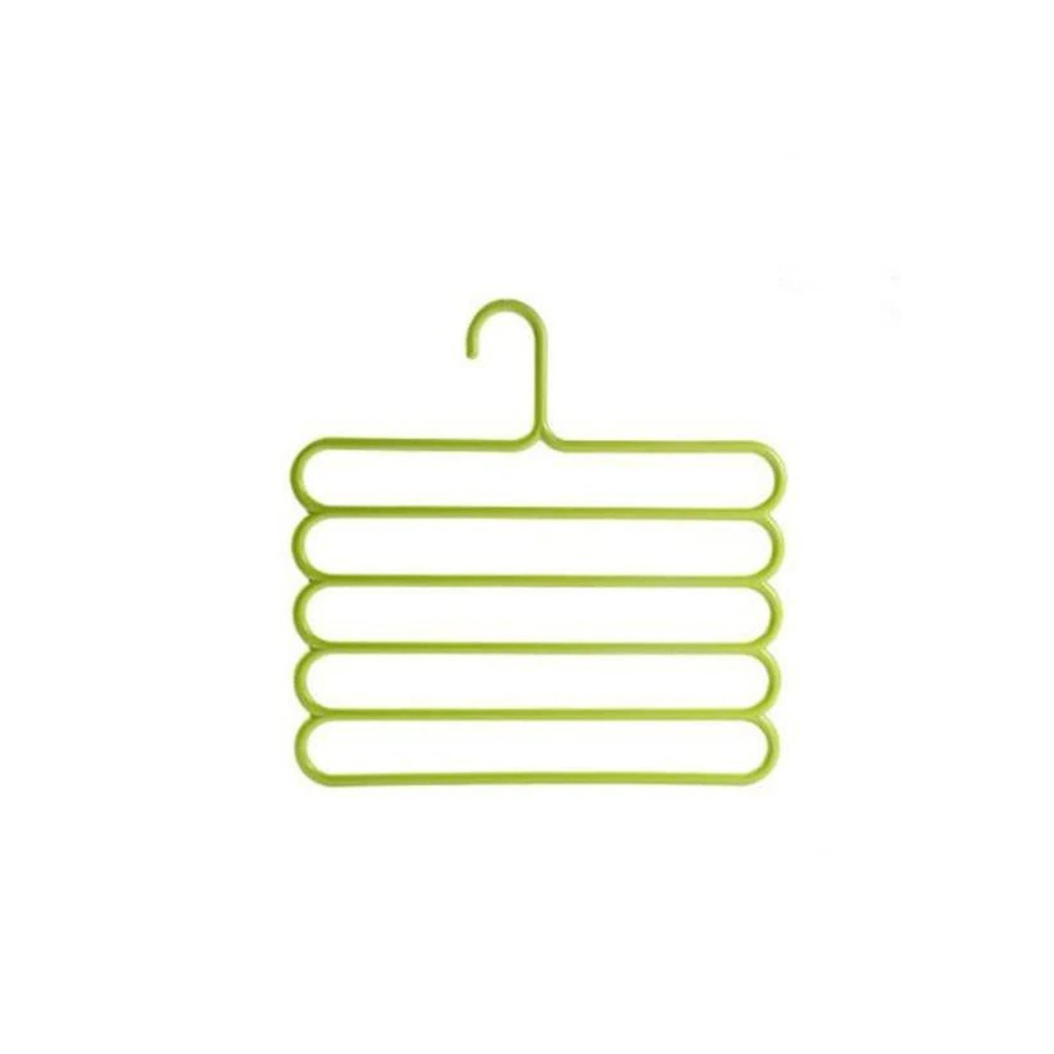 5 in 1 Multipurpose Plastic Hanger, Assorted (5-Layer) - Shivani Jaswal 5 in 1 Multipurpose Plastic Hanger, Assorted (5-Layer)