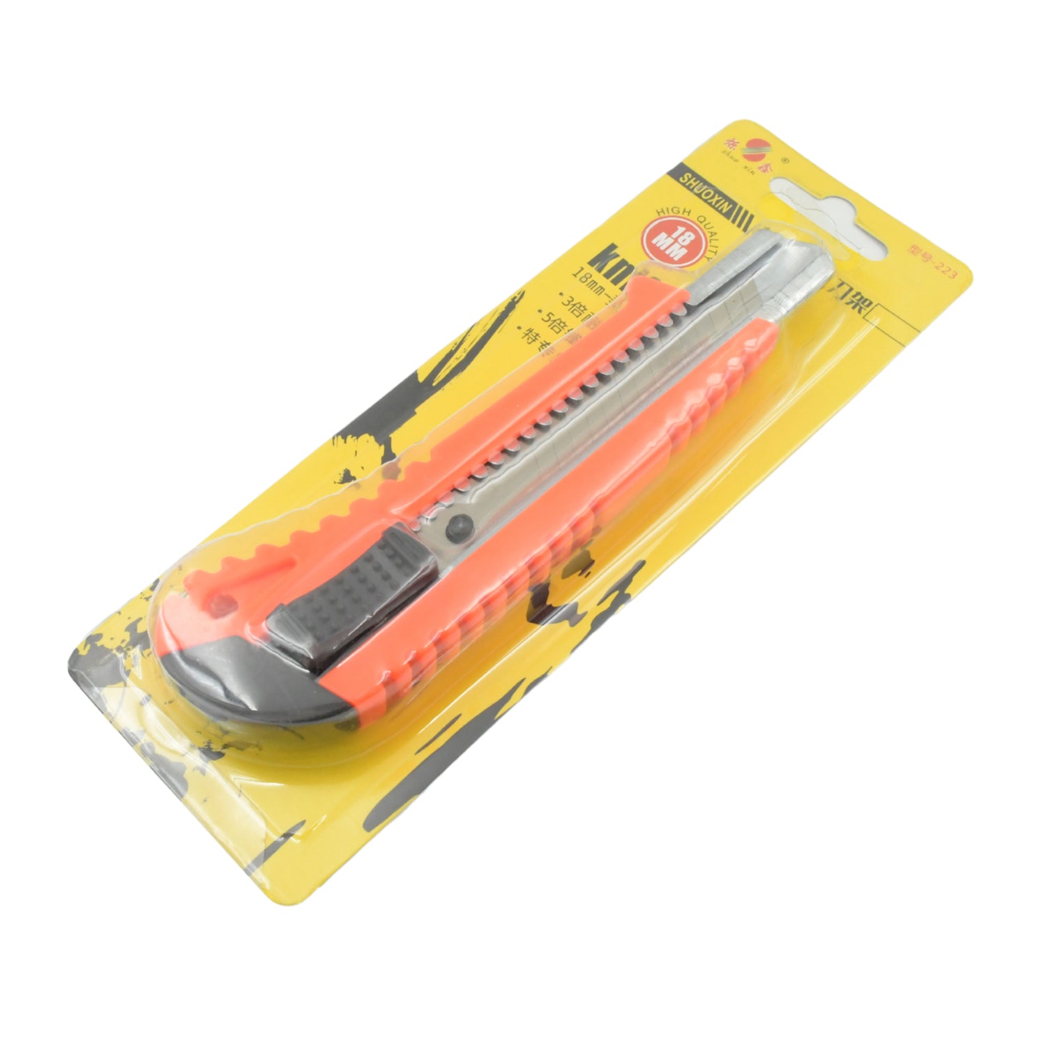 Multi-Use Heavy Duty Iron Cutter – Precision Utility Knife Blade (18mm) - Shivani Jaswal Multi-Use Heavy Duty Iron Cutter – Precision Utility Knife Blade (18mm)