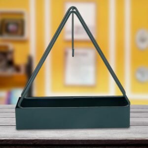 Triangular Iron Mosquito Coil Holder Ã¢â‚¬â€œ Stylish Outdoor Incense Holder