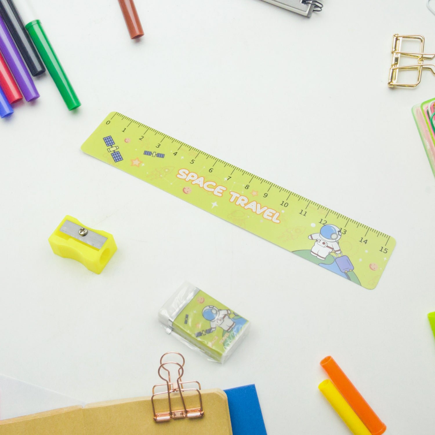 Wooden Pencil Set (5 Pc): School Supplies, Stationery Set for Kids - Shivani Jaswal Wooden Pencil Set (5 Pc): School Supplies, Stationery Set for Kids