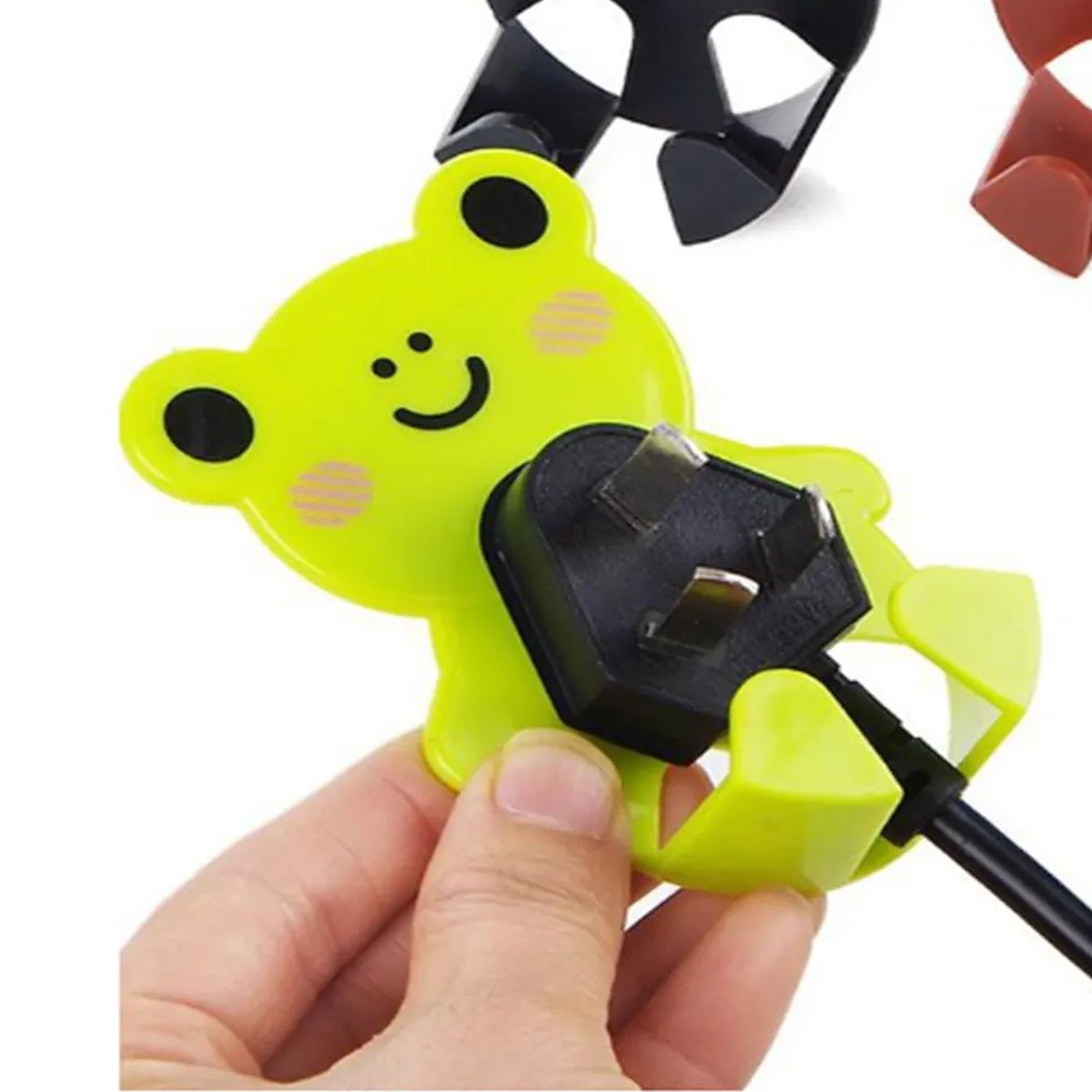 Plastic Adhesive Cable & Socket Holder – 2-Piece Set for Office, Home & Restaurant - Shivani Jaswal Plastic Adhesive Cable & Socket Holder – 2-Piece Set for Office, Home & Restaurant