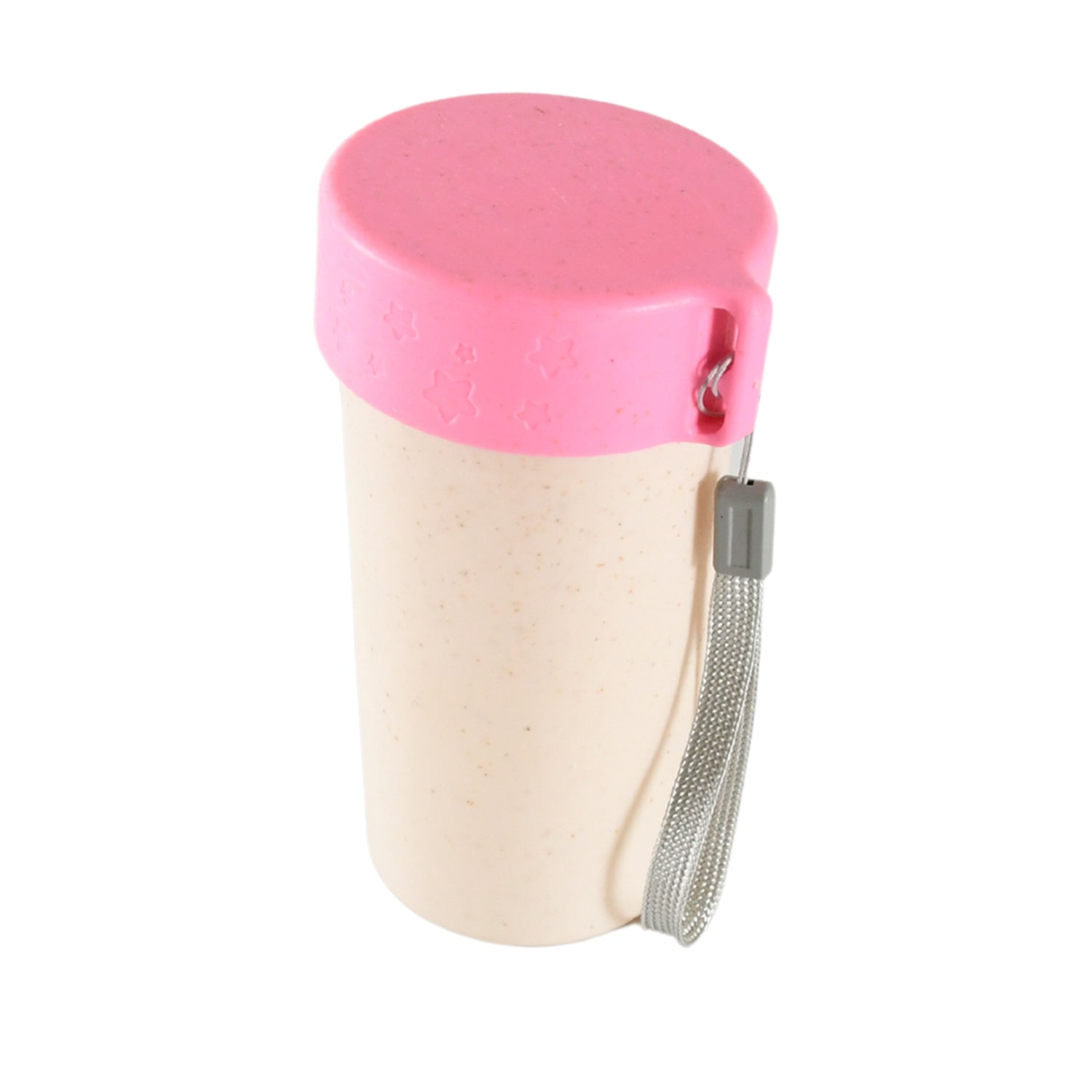 Travel Coffee Cup Portable Water Bottle Wheat Straw Coffee Tea Mug Coffee Mug with Lids for Coffee Tea (300 ML Approx) - Shivani Jaswal Travel Coffee Cup Portable Water Bottle Wheat Straw Coffee Tea Mug Coffee Mug with Lids for Coffee Tea (300 ML Approx)