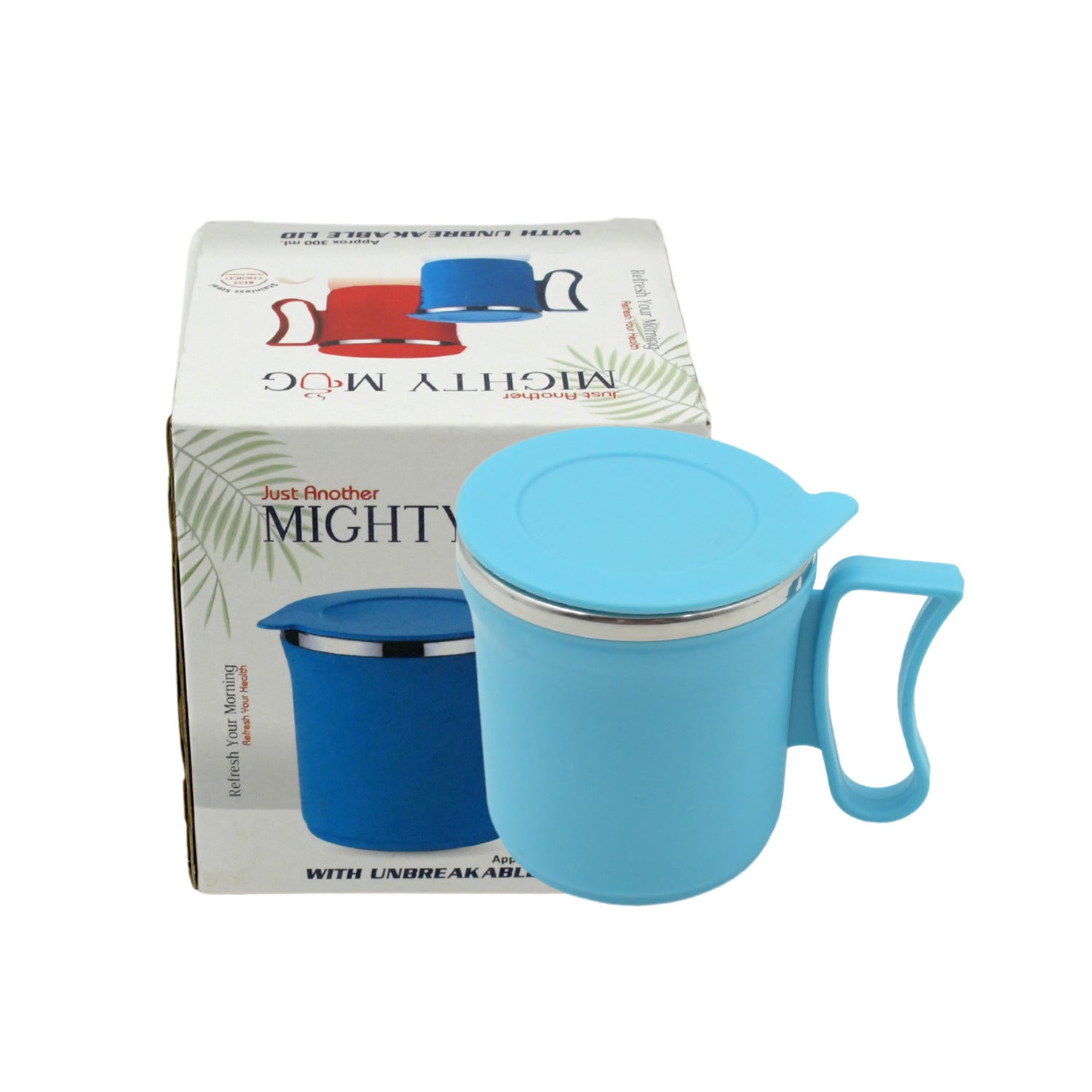 300ml Stainless Steel Mug: Insulated, Leakproof Lid, Hot/Cold Drinks (Mix Color) - Shivani Jaswal 300ml Stainless Steel Mug: Insulated, Leakproof Lid, Hot/Cold Drinks (Mix Color)