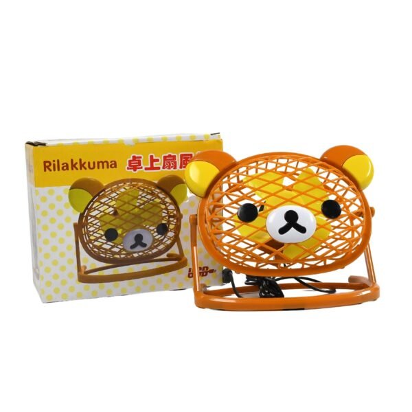Stylish & Silent: Teddy Bear USB Fan for Any Space Ã¢â‚¬â€œ Adjustable Cooling!