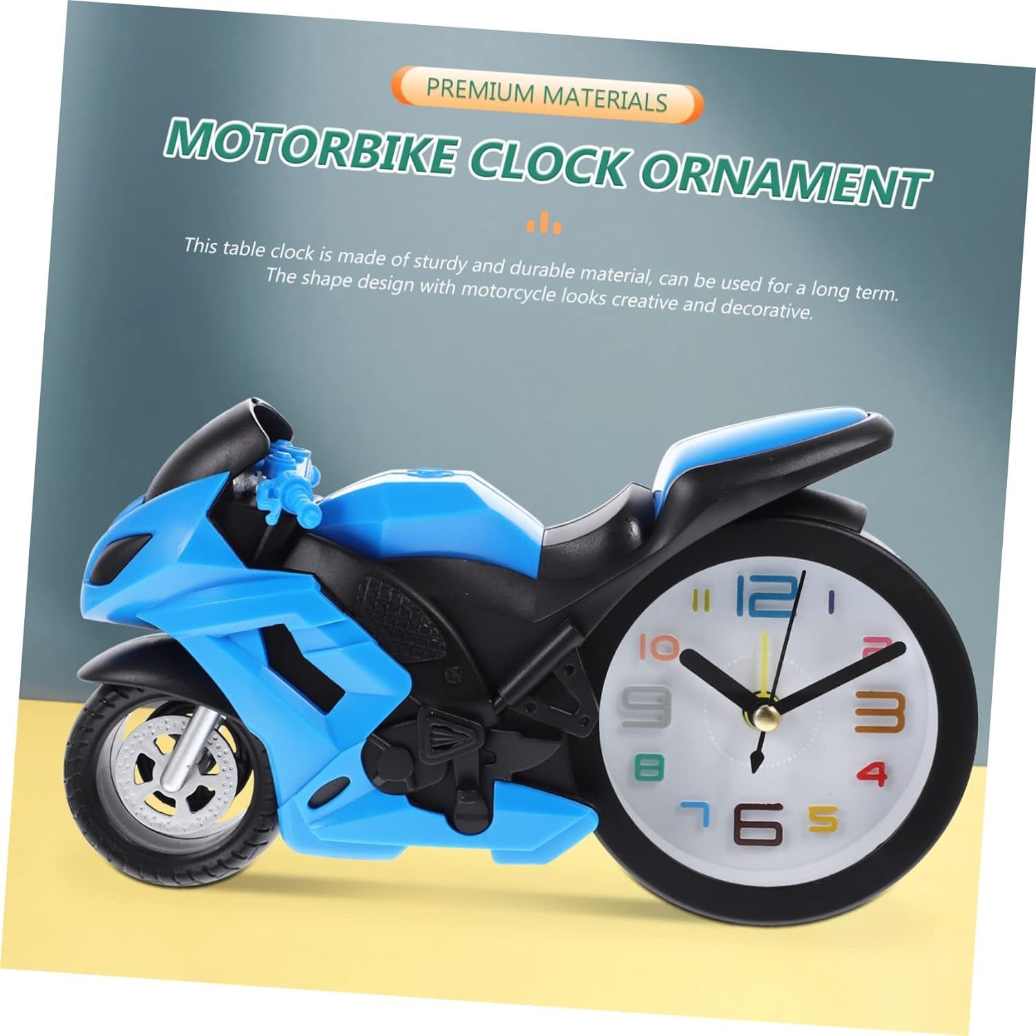 Retro Motorcycle Alarm Clock – Novelty Bike Engine Style Desk Clock - Shivani Jaswal Retro Motorcycle Alarm Clock – Novelty Bike Engine Style Desk Clock