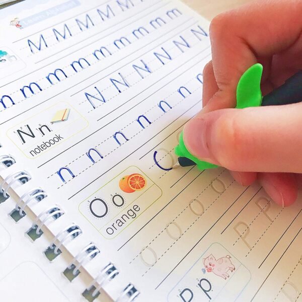 4 Pc Magic Copybook widely used by kids, childrenâ€™s and even adults also to write down important things over it while emergencies etc.