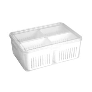 Fridge Storage Box Ã¢â‚¬â€œ Freezer & Kitchen Organizer for Vegetables & Food (1 Pc)