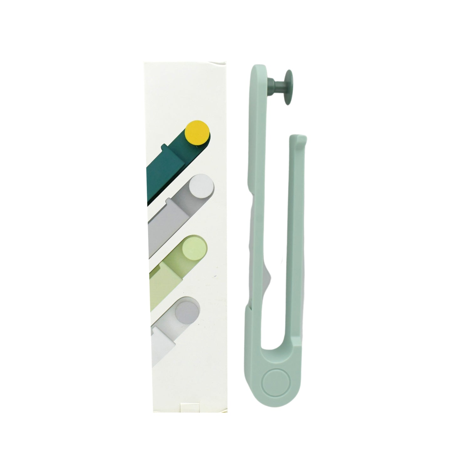 Modern Wall Rack: Round Hook Towel Holder (Durable Plastic, 1 Pc) - Shivani Jaswal Modern Wall Rack: Round Hook Towel Holder (Durable Plastic, 1 Pc)
