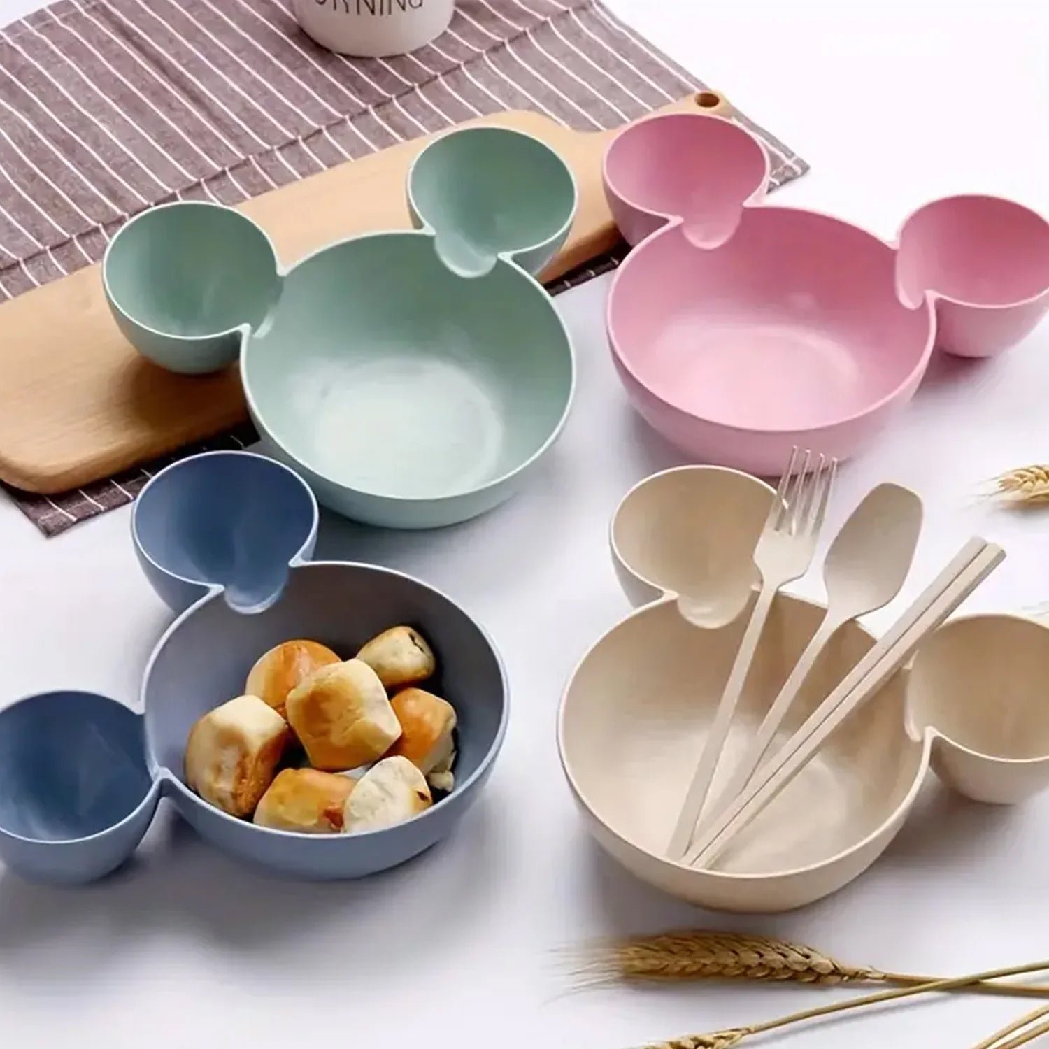 Mickey Mouse Shape Plates for Kids, BPA Free, & Unbreakable Children’s Food Plate, Kids Bowl, Fruit Plate, Baby Cartoon Bowl Plate, Tableware (1 Pc) - Shivani Jaswal Mickey Mouse Shape Plates for Kids, BPA Free, & Unbreakable Children’s Food Plate, Kids Bowl, Fruit Plate, Baby Cartoon Bowl Plate, Tableware (1 Pc)