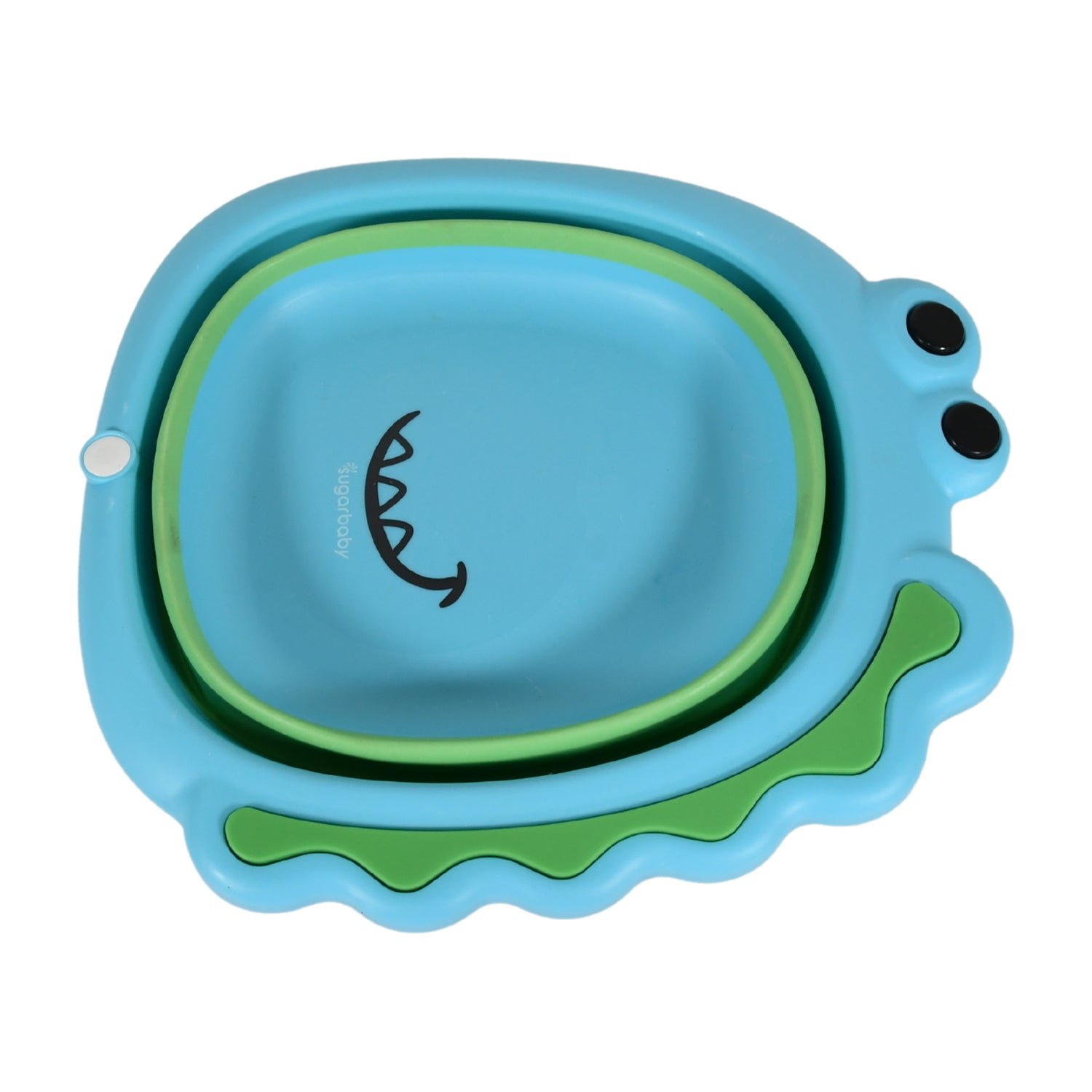 Frog Shape Foldable Baby Wash Basin, Space-Saving Lightweight Face Washing Tub (33×31cm / 1 Pc) - Shivani Jaswal Frog Shape Foldable Baby Wash Basin, Space-Saving Lightweight Face Washing Tub (33×31cm / 1 Pc)