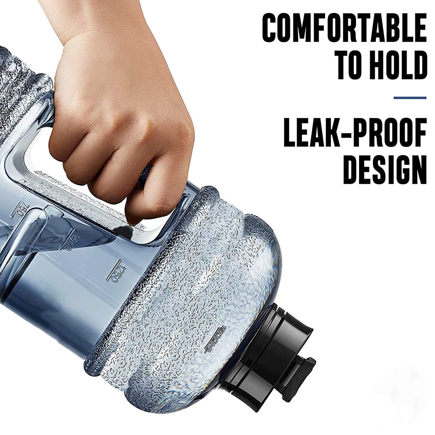Sports Gym 1.5 Liters Gallon Water Bottle with Mixer and Strainer - Shivani Jaswal Sports Gym 1.5 Liters Gallon Water Bottle with Mixer and Strainer