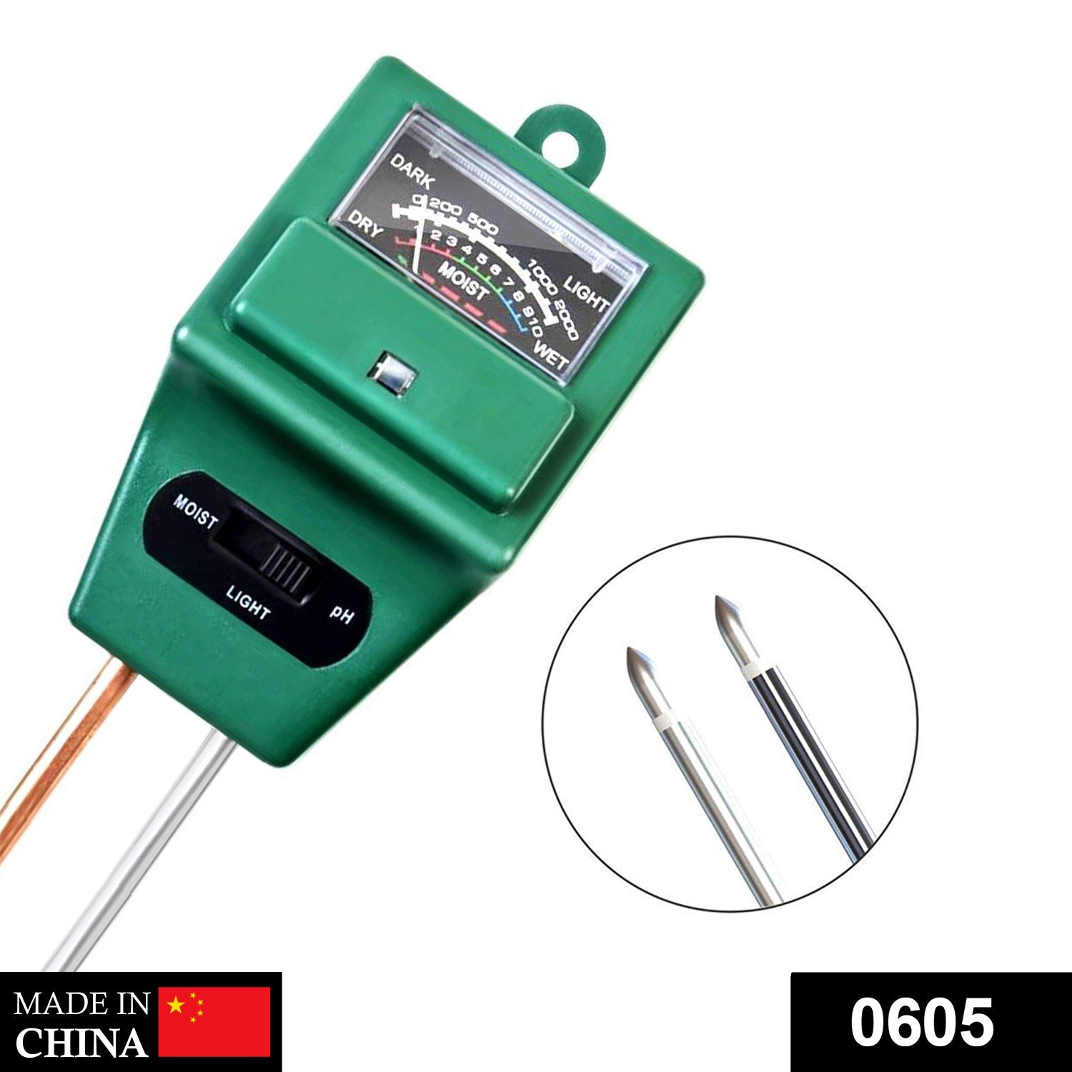 3 Way Soil Meter (pH Testing Meter) - Shivani Jaswal 3 Way Soil Meter (pH Testing Meter)